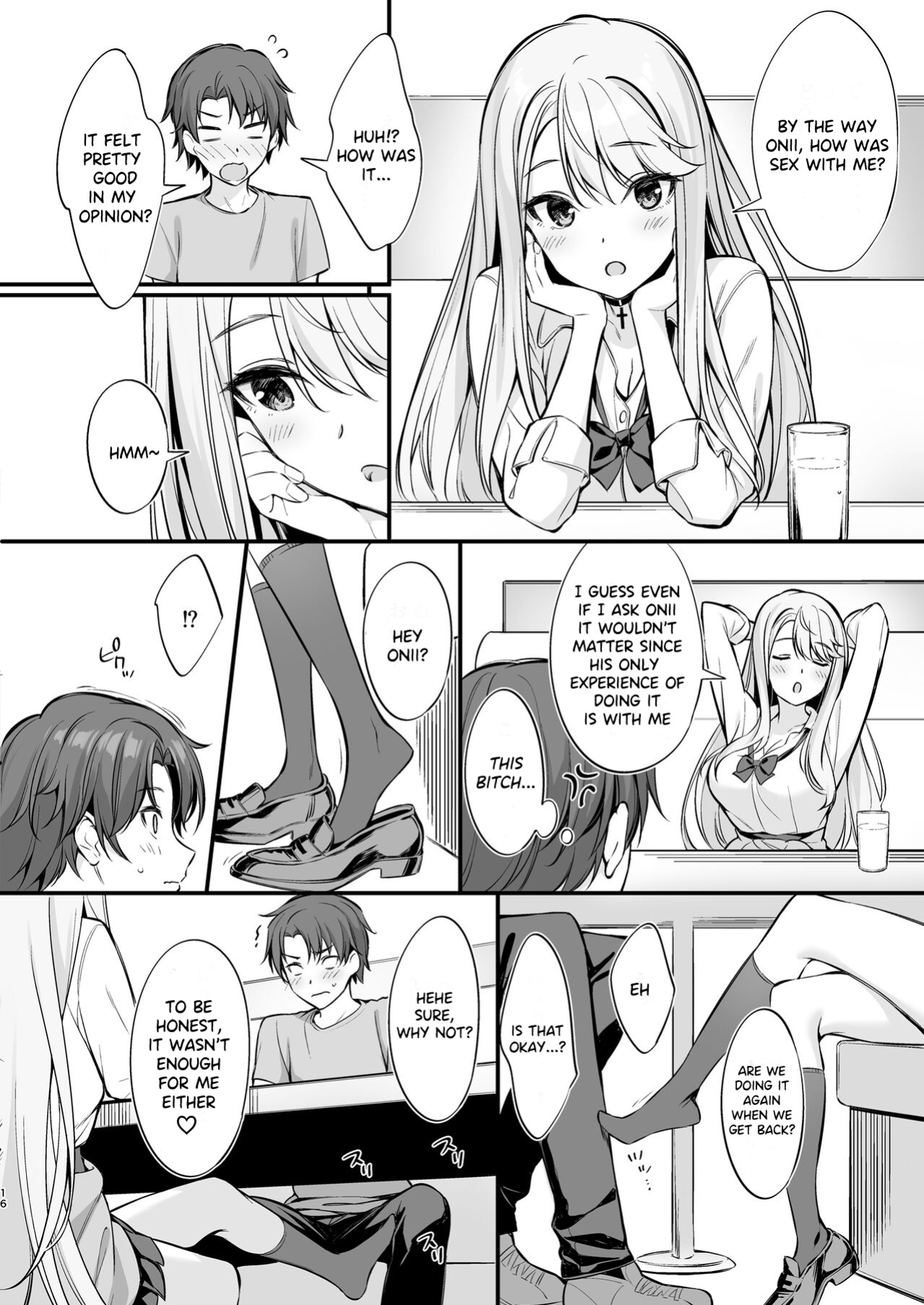 [P:P (Oryou)] SNS de Deatta no wa Gyaru-ka shita Imouto Deshita