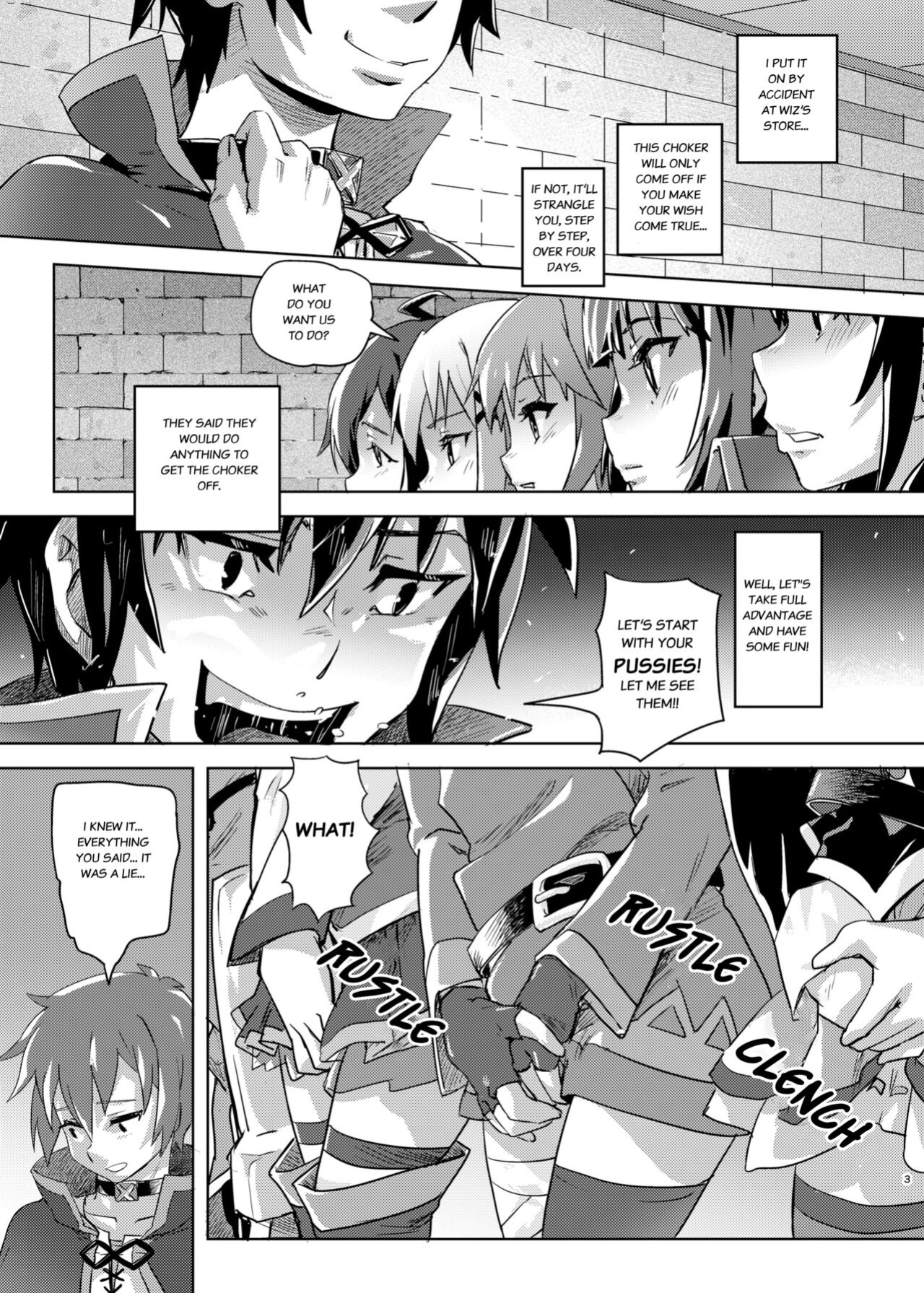 [SMS - Strawberry Milk Studio (Lunaluku)] Kono Suarashii Choker ni...1 | To This Wonderful Choker... (Kono Subarashii Sekai ni Syukufuku o!) [SGMJanus]