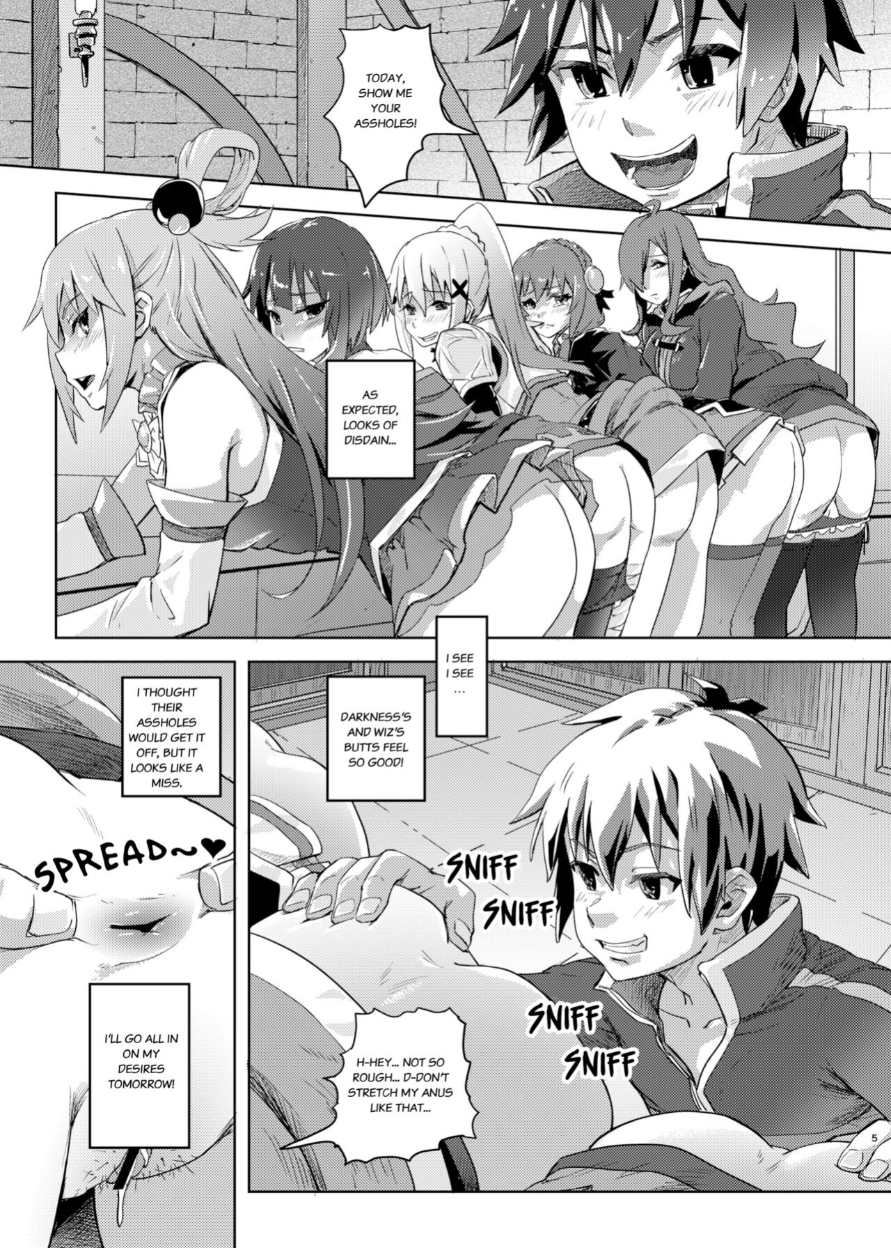 [SMS - Strawberry Milk Studio (Lunaluku)] Kono Suarashii Choker ni...1 | To This Wonderful Choker... (Kono Subarashii Sekai ni Syukufuku o!) [SGMJanus]