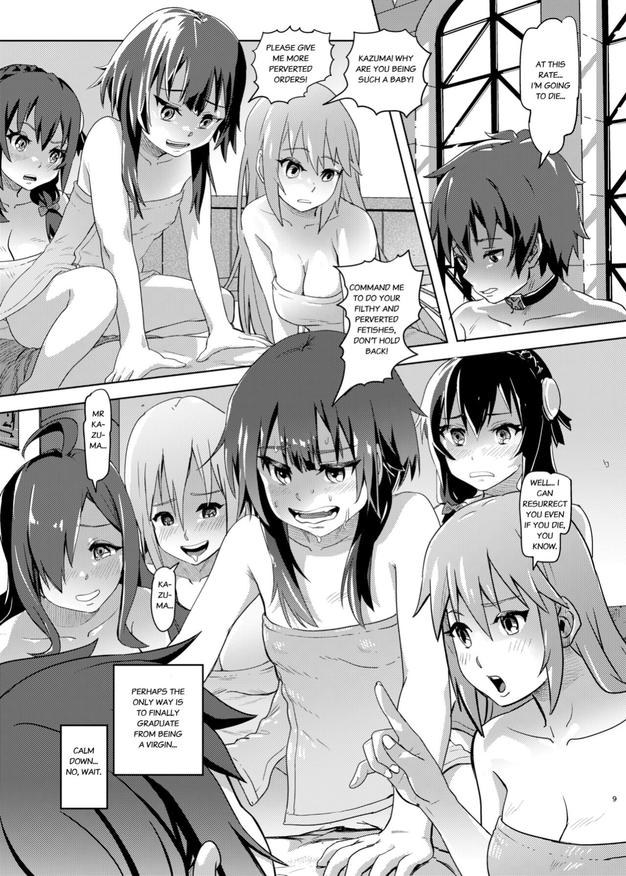 [SMS - Strawberry Milk Studio (Lunaluku)] Kono Suarashii Choker ni...1 | To This Wonderful Choker... (Kono Subarashii Sekai ni Syukufuku o!) [SGMJanus]