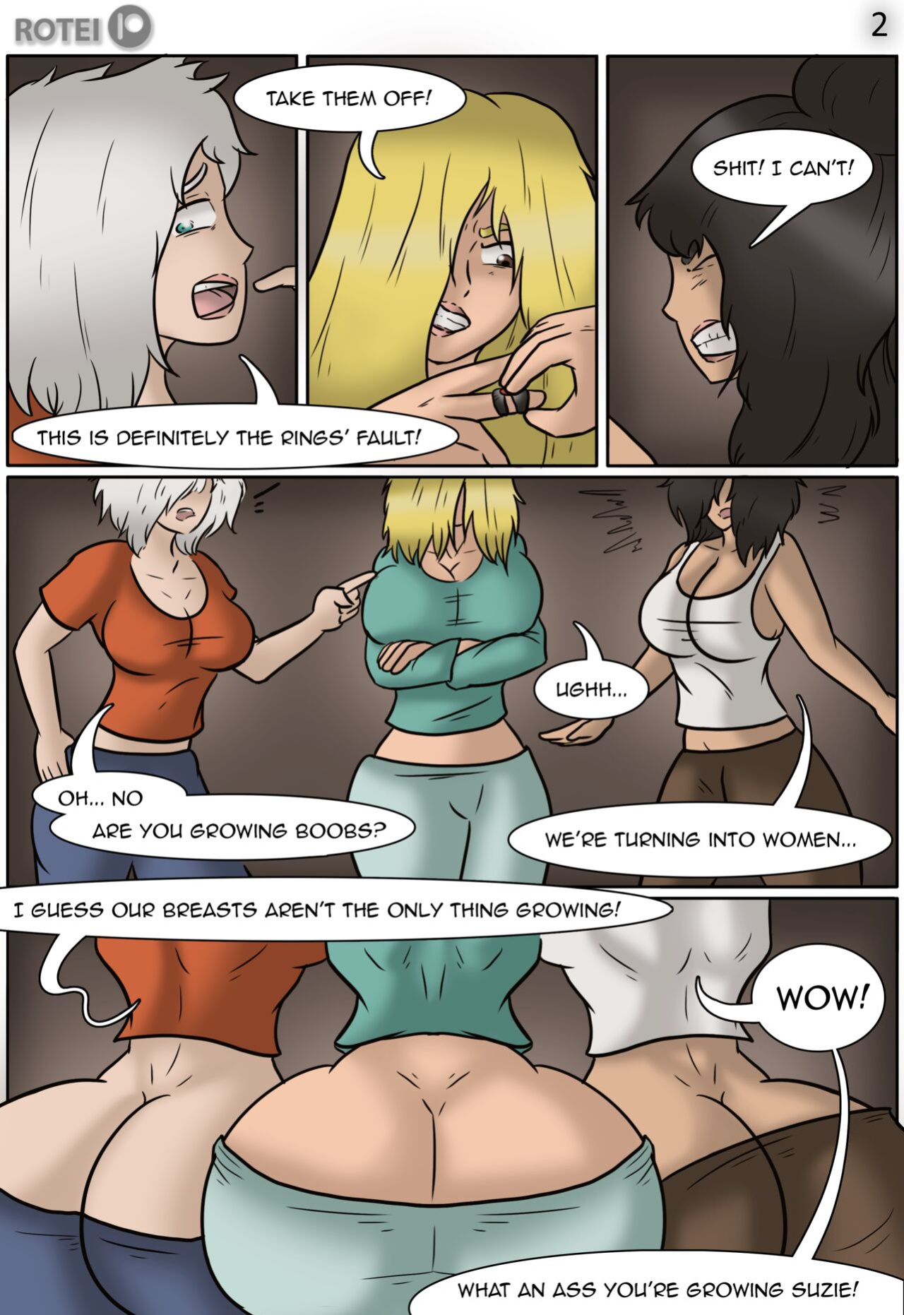 [Rotei] Ladies of the rings! - TG Comic