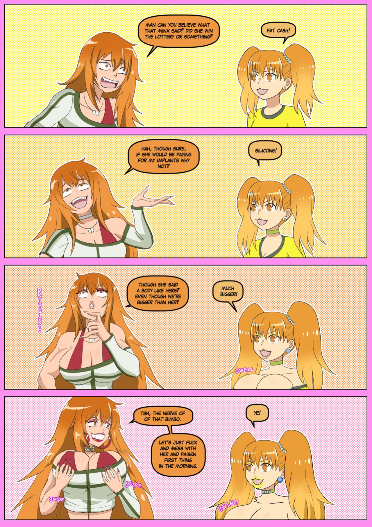 Nagatoro's Bimbofication (complete)