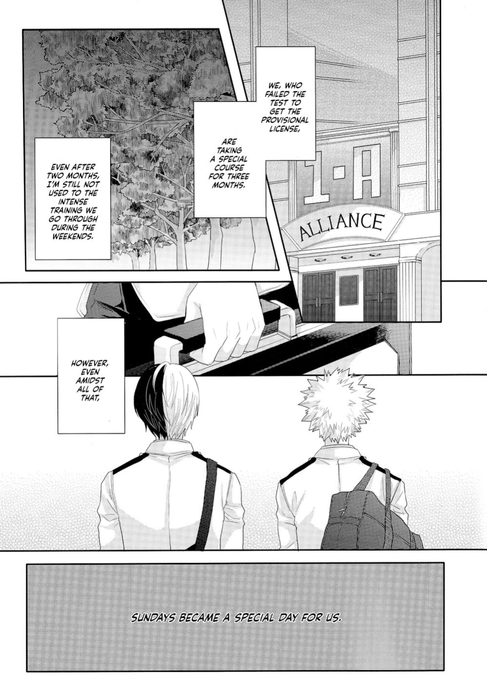 [Geranium (Kei)] Nichiyoubi wa Tokubetsu (My Hero Academia) {Nanashi.Translates}