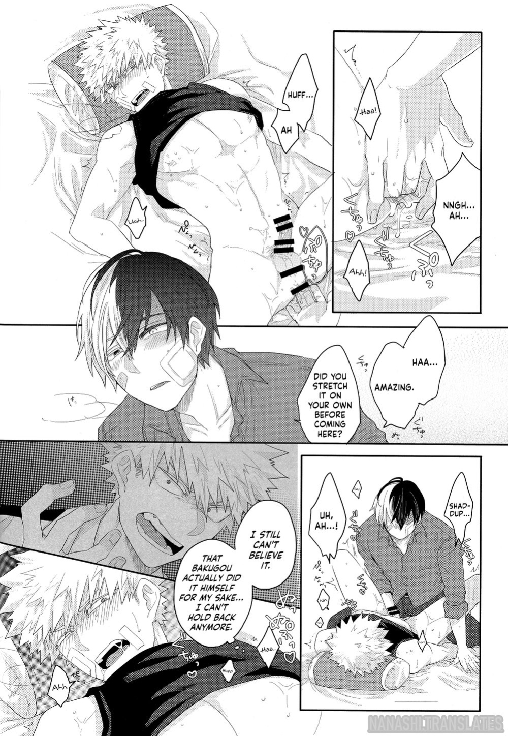 [Geranium (Kei)] Nichiyoubi wa Tokubetsu (My Hero Academia) {Nanashi.Translates}