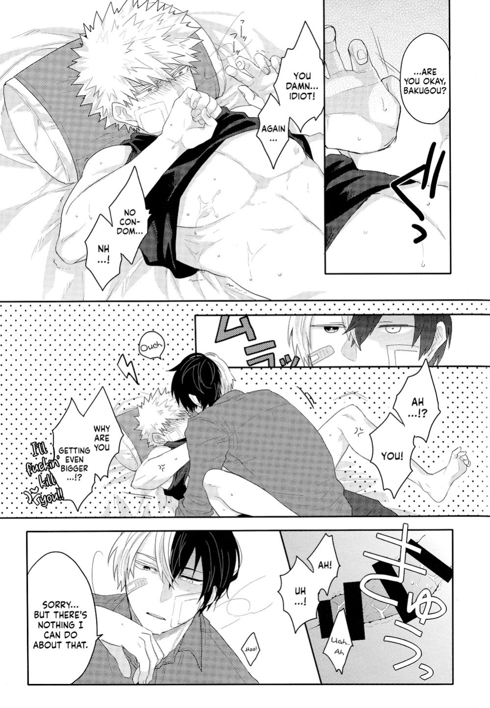[Geranium (Kei)] Nichiyoubi wa Tokubetsu (My Hero Academia) {Nanashi.Translates}