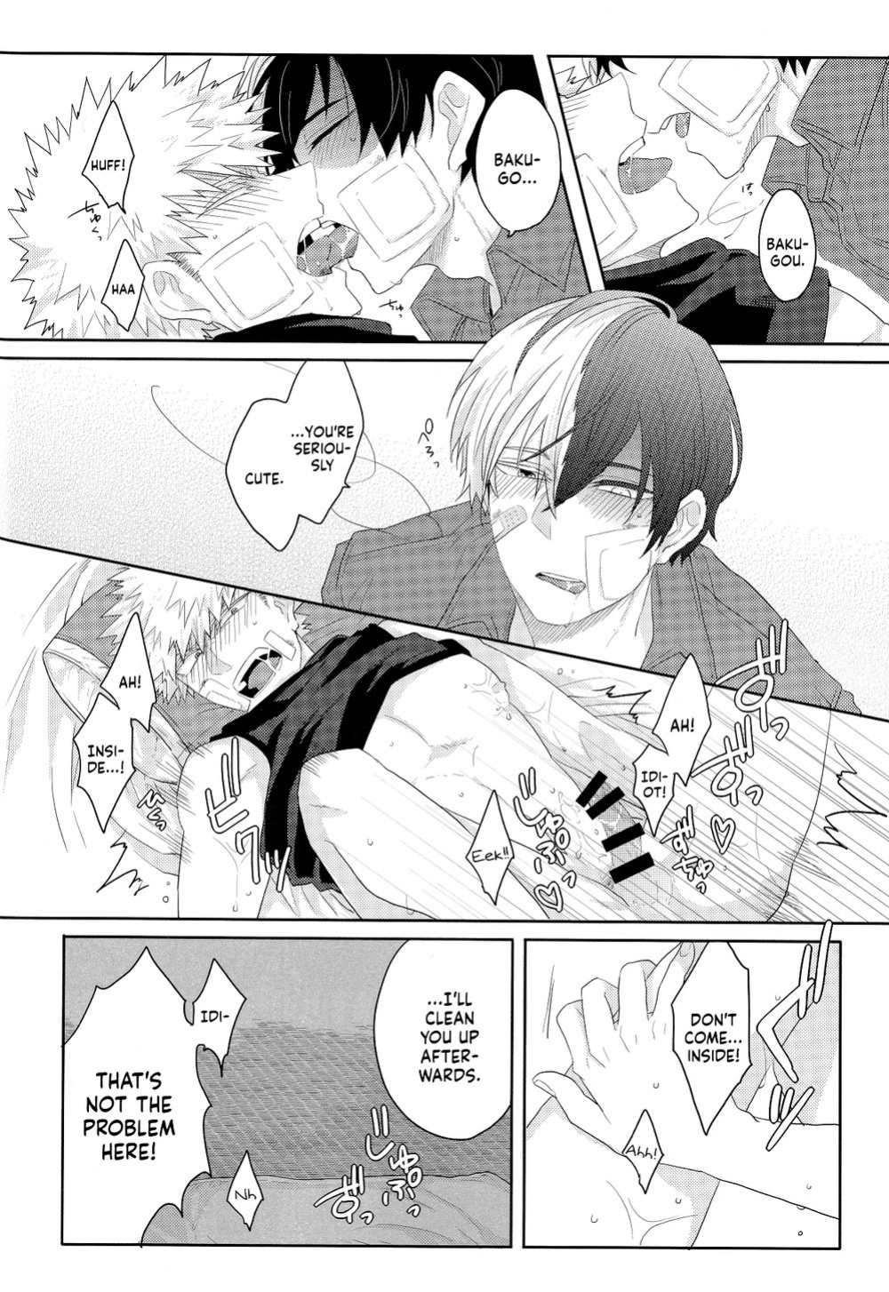 [Geranium (Kei)] Nichiyoubi wa Tokubetsu (My Hero Academia) {Nanashi.Translates}