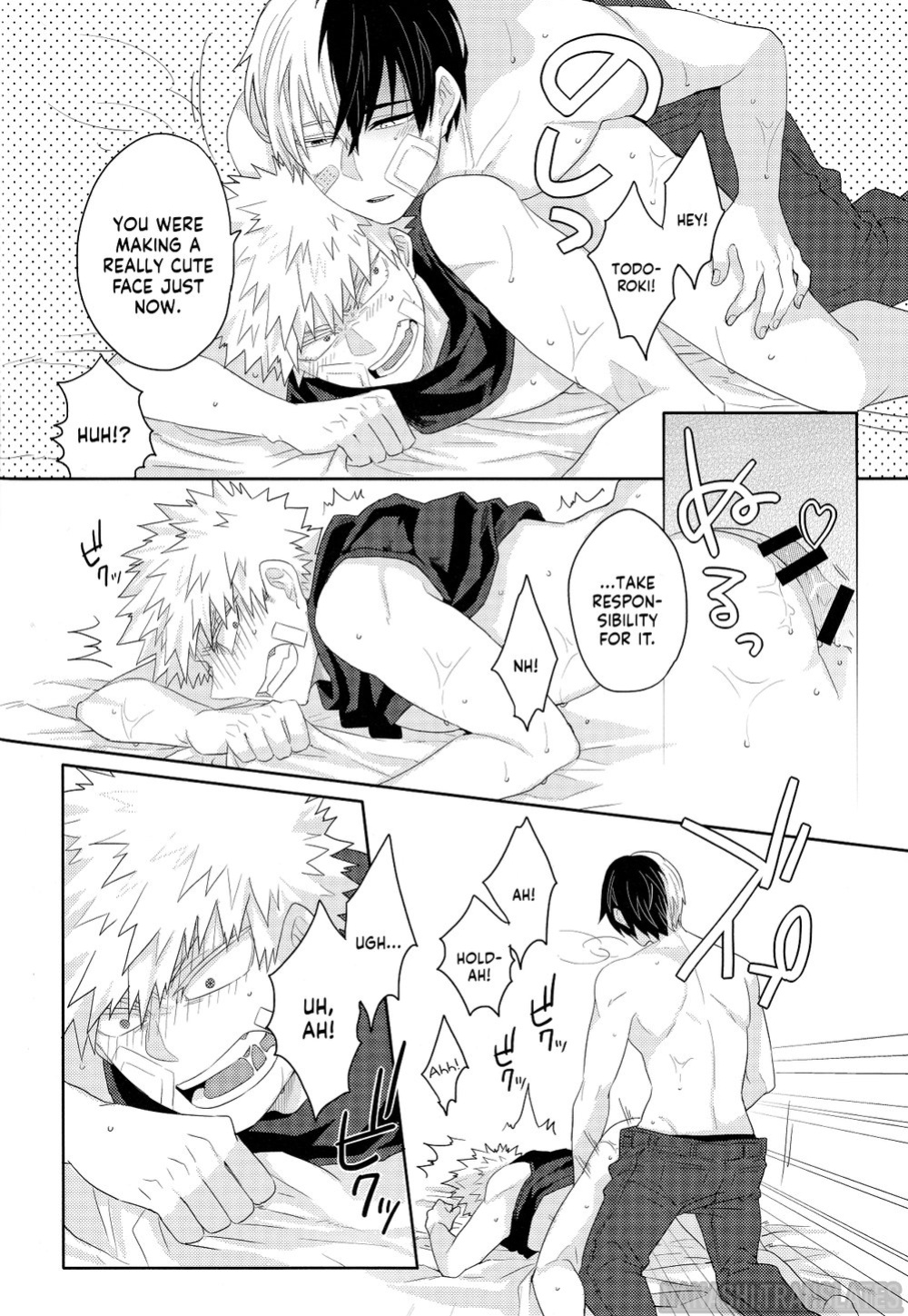 [Geranium (Kei)] Nichiyoubi wa Tokubetsu (My Hero Academia) {Nanashi.Translates}