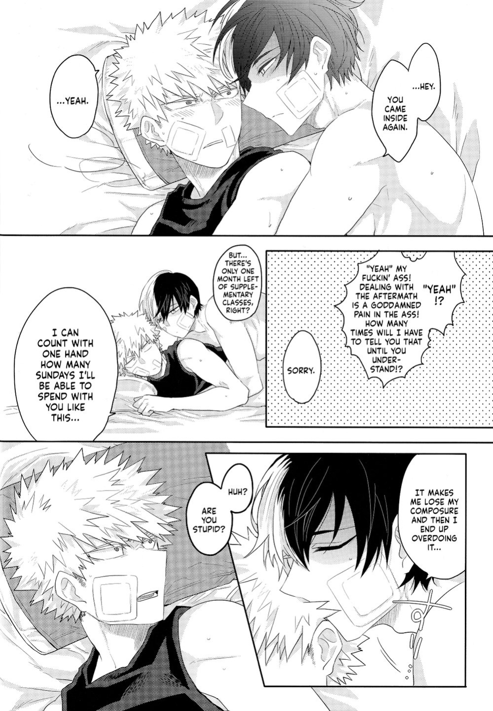 [Geranium (Kei)] Nichiyoubi wa Tokubetsu (My Hero Academia) {Nanashi.Translates}