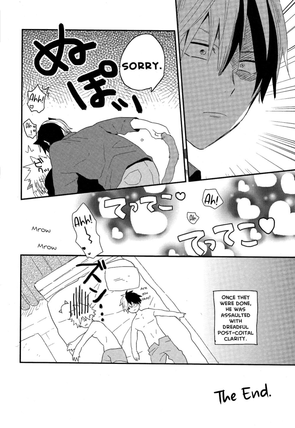 [Geranium (Kei)] Neko Biyori (My Hero Academia) {Nanashi.Translates}