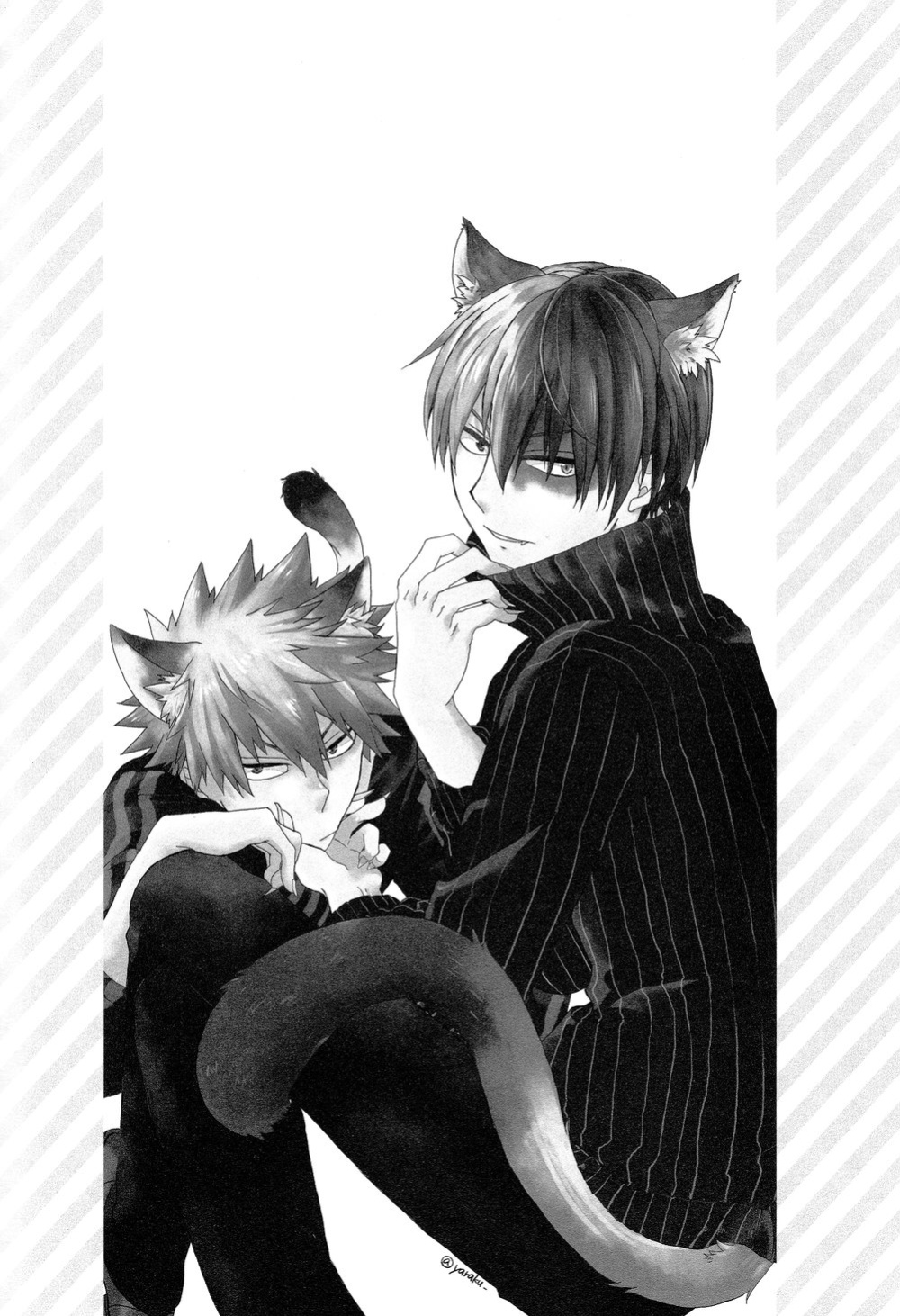 [Geranium (Kei)] Neko Biyori (My Hero Academia) {Nanashi.Translates}