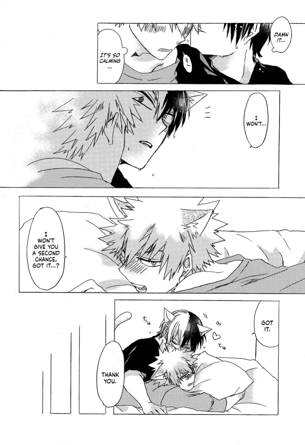 [Geranium (Kei)] Neko Biyori (My Hero Academia) {Nanashi.Translates}