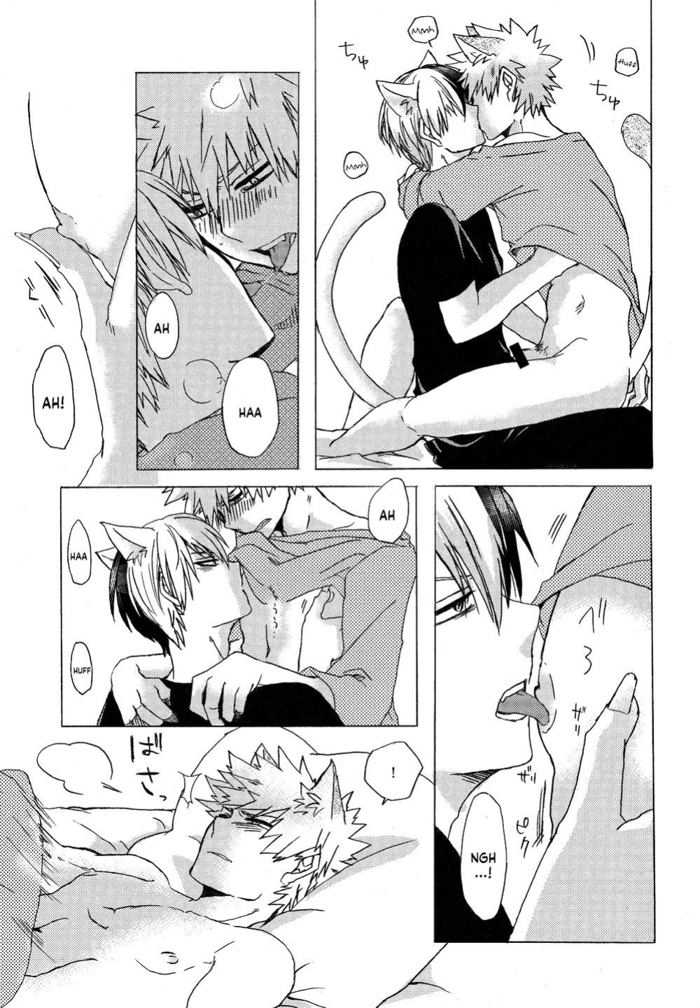 [Geranium (Kei)] Neko Biyori (My Hero Academia) {Nanashi.Translates}