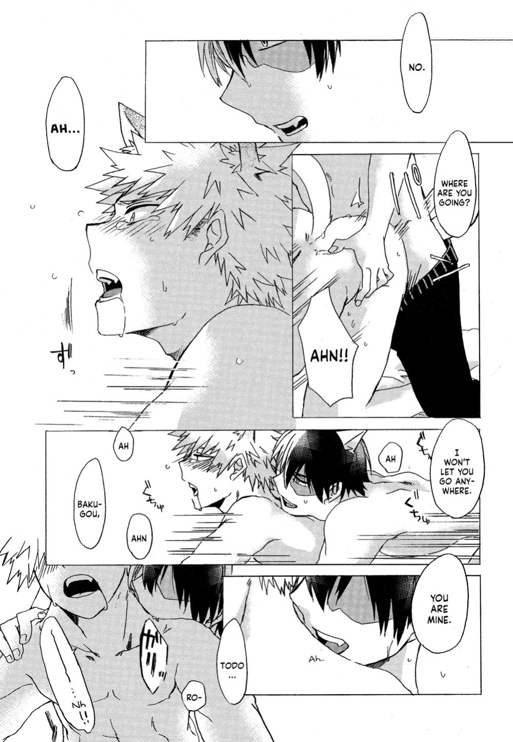 [Geranium (Kei)] Neko Biyori (My Hero Academia) {Nanashi.Translates}