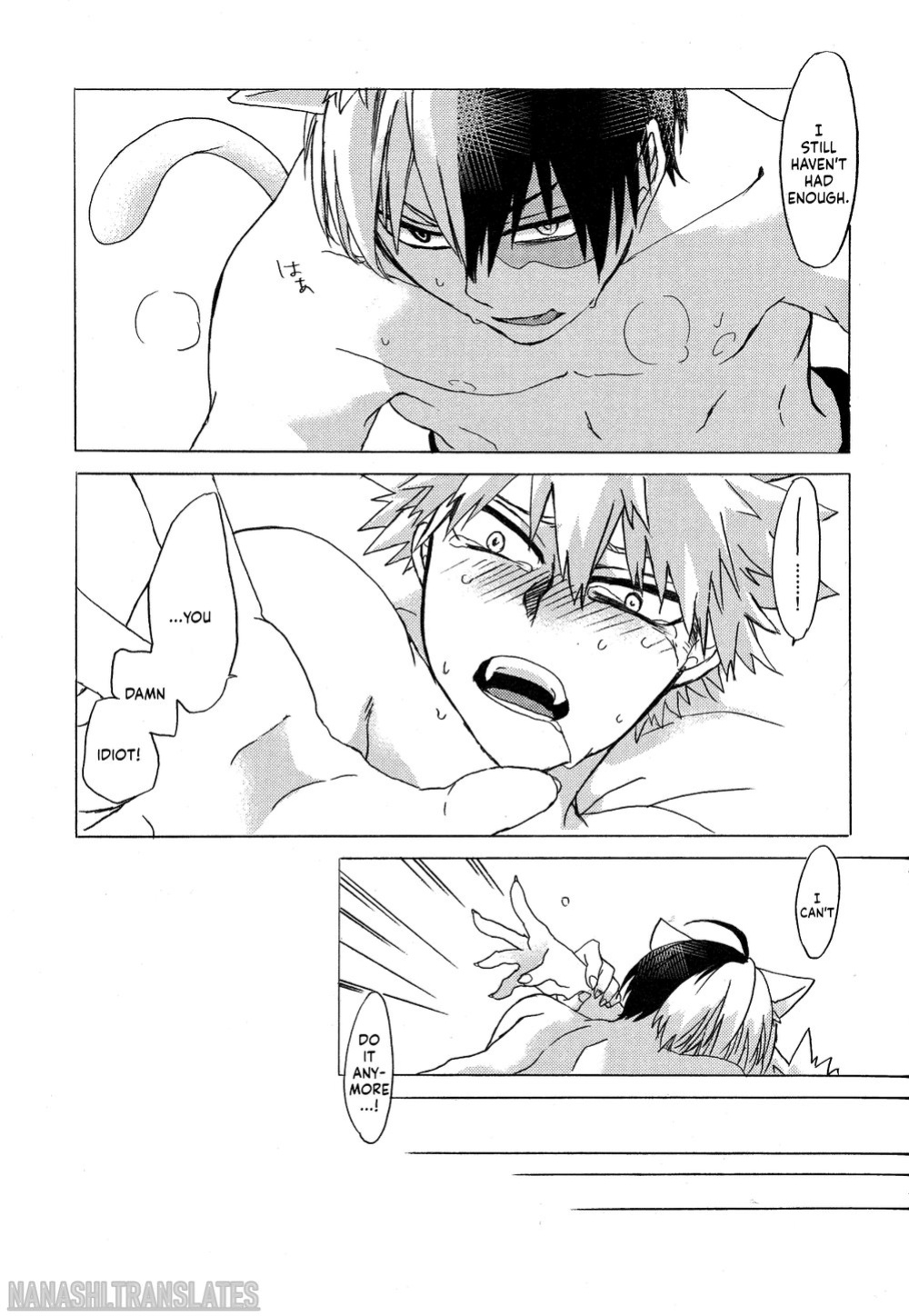 [Geranium (Kei)] Neko Biyori (My Hero Academia) {Nanashi.Translates}
