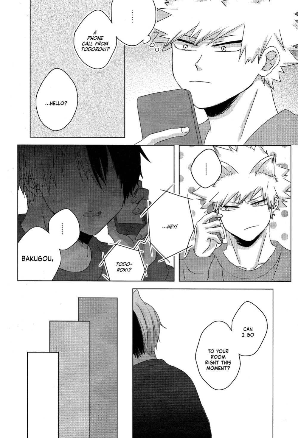 [Geranium (Kei)] Neko Biyori (My Hero Academia) {Nanashi.Translates}