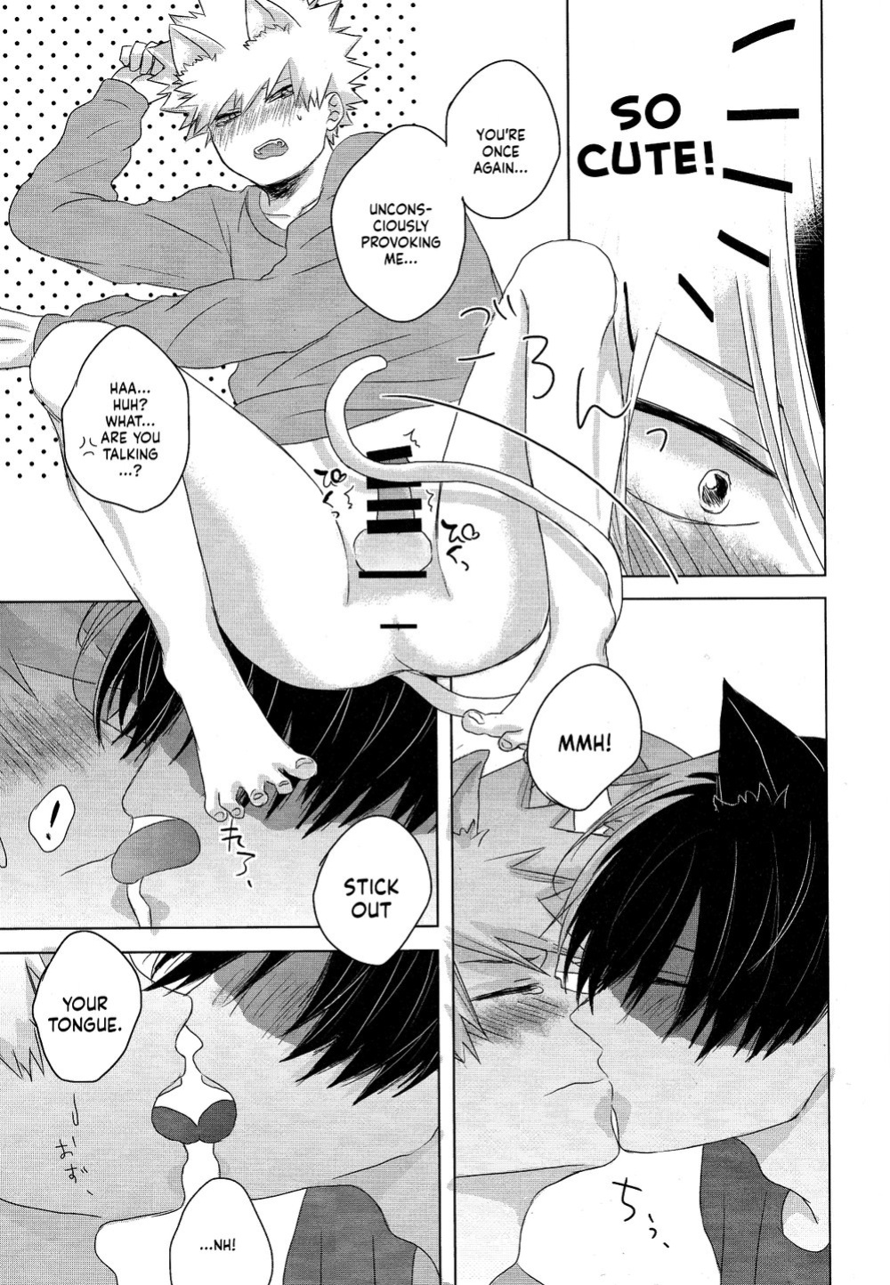 [Geranium (Kei)] Neko Biyori (My Hero Academia) {Nanashi.Translates}