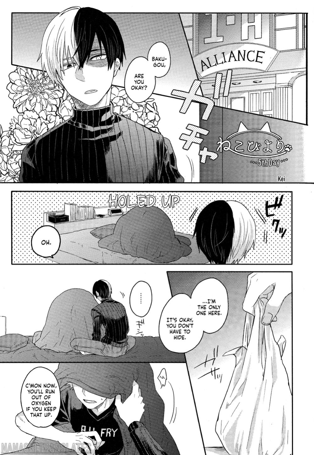[Geranium (Kei)] Neko Biyori (My Hero Academia) {Nanashi.Translates}