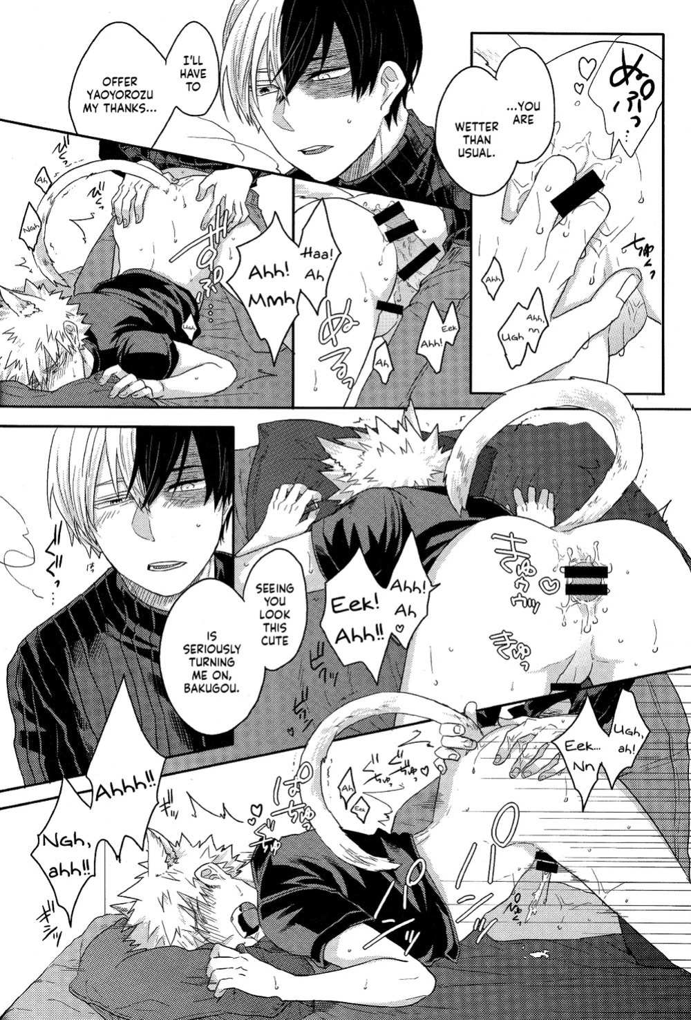 [Geranium (Kei)] Neko Biyori (My Hero Academia) {Nanashi.Translates}