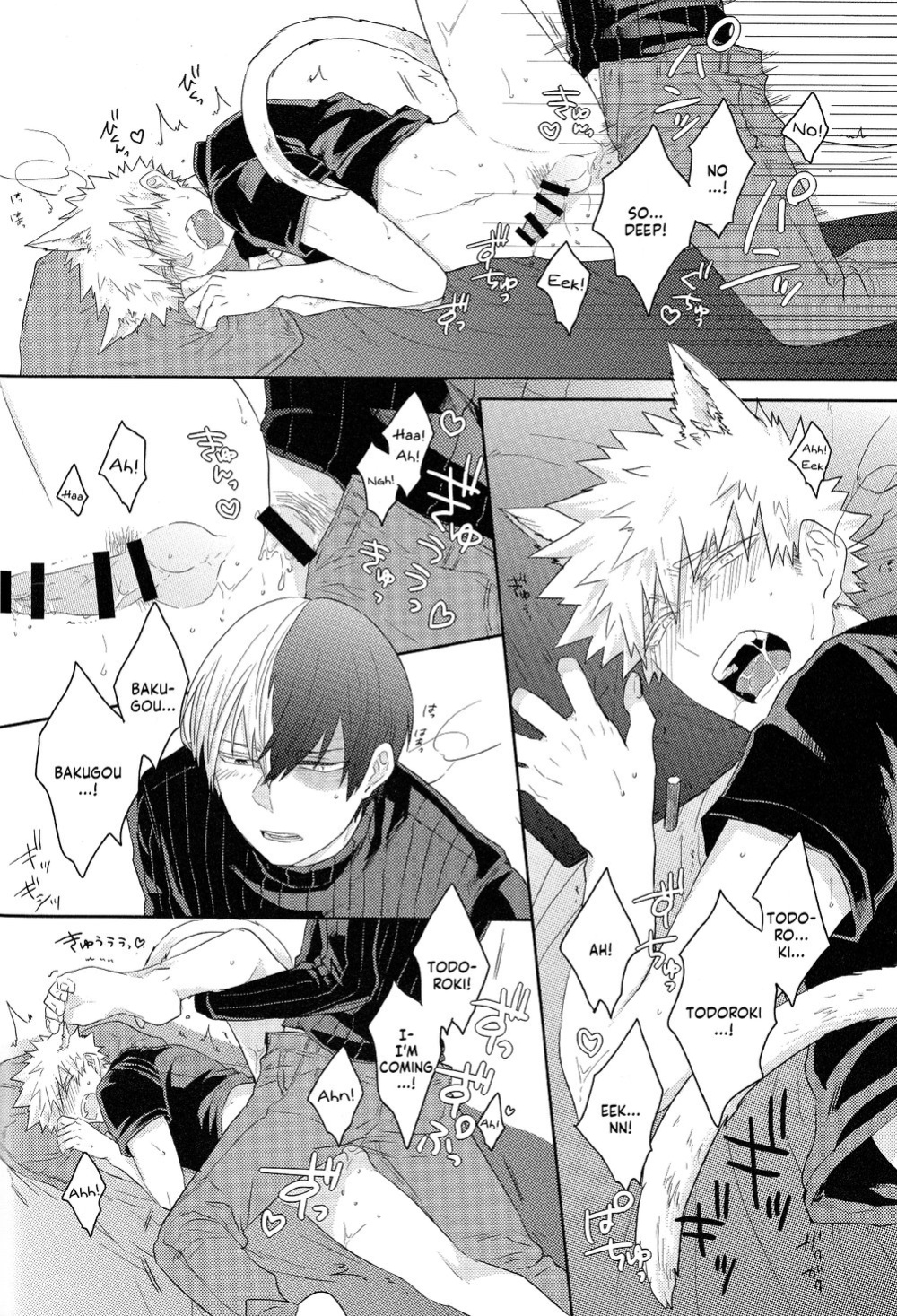 [Geranium (Kei)] Neko Biyori (My Hero Academia) {Nanashi.Translates}