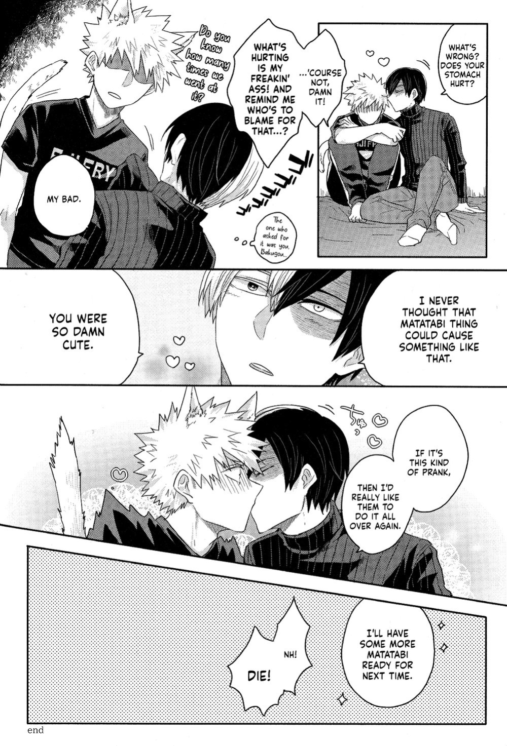[Geranium (Kei)] Neko Biyori (My Hero Academia) {Nanashi.Translates}