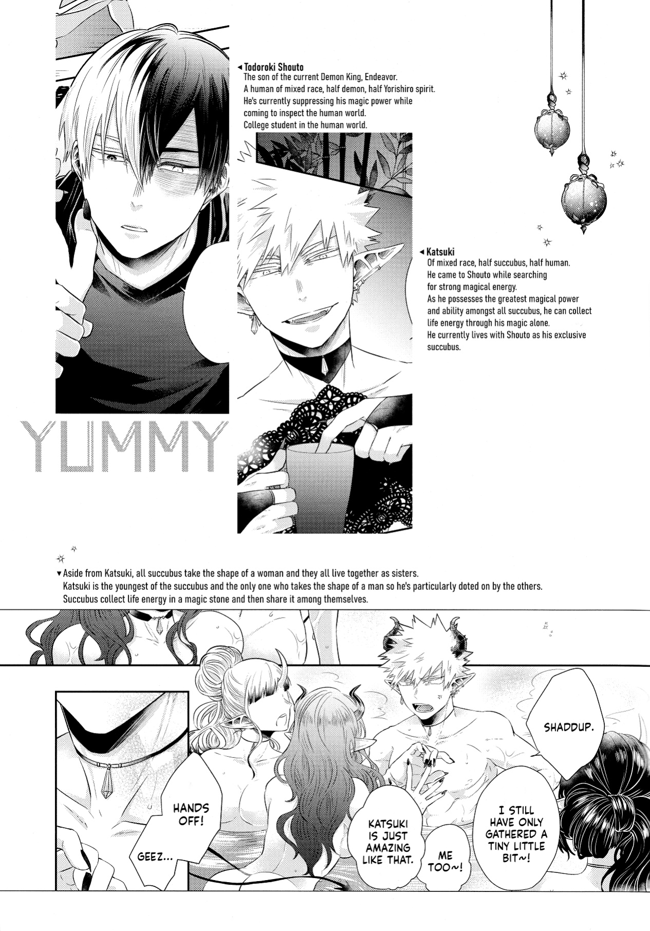 [Geranium (Kei)] mitsugetsu (My Hero Academia) {Nanashi.Translates}