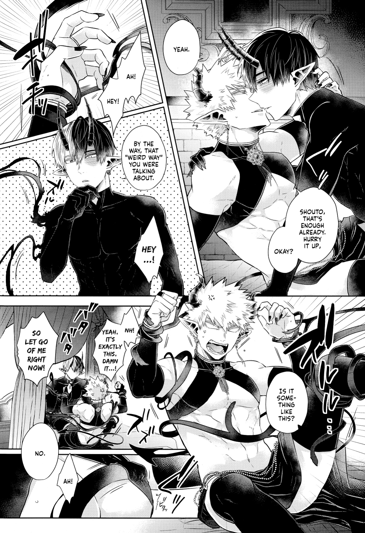 [Geranium (Kei)] mitsugetsu (My Hero Academia) {Nanashi.Translates}