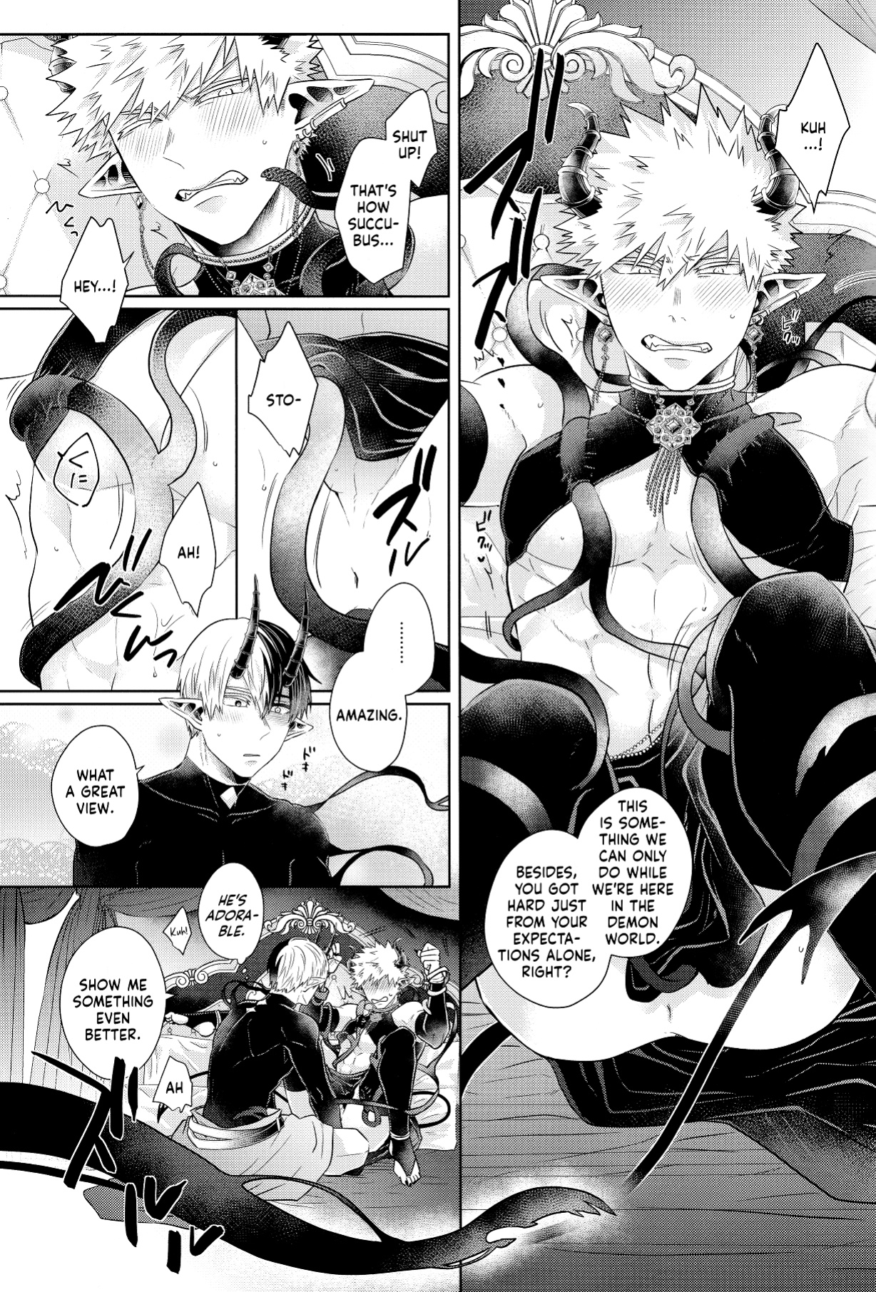 [Geranium (Kei)] mitsugetsu (My Hero Academia) {Nanashi.Translates}