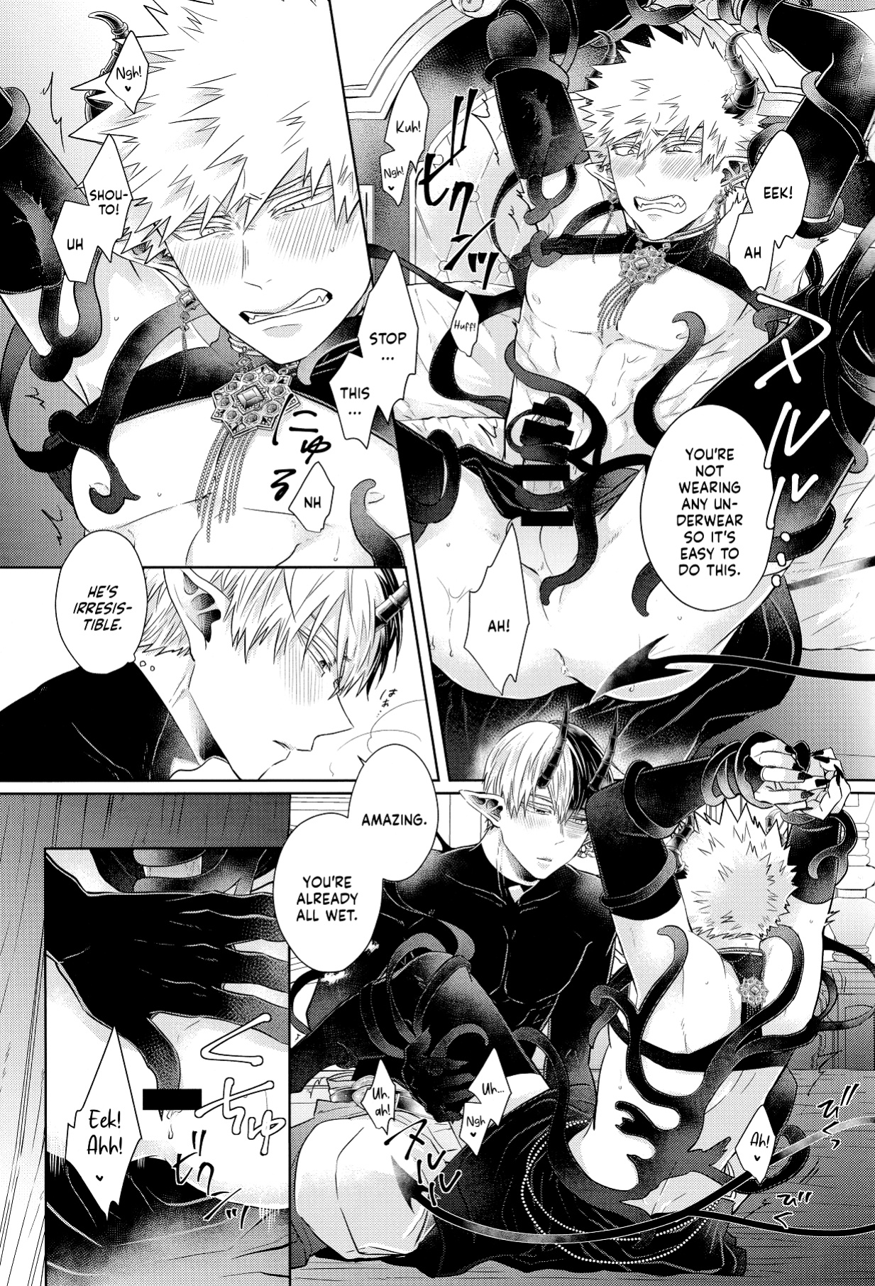 [Geranium (Kei)] mitsugetsu (My Hero Academia) {Nanashi.Translates}