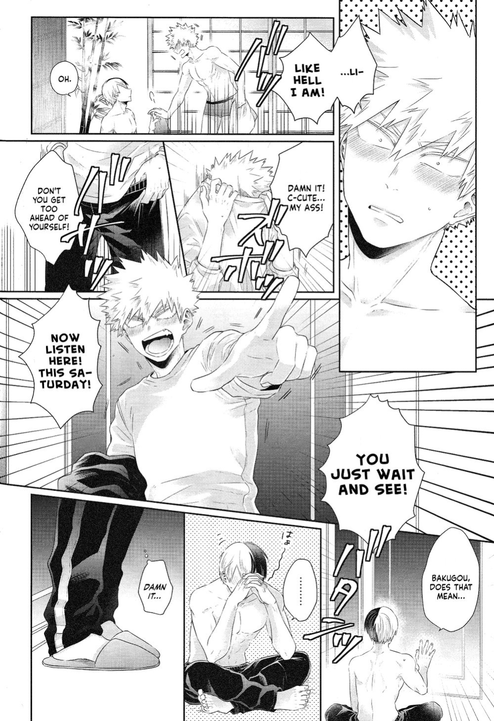 [Geranium (Kei)] IWU! (My Hero Academia) {Nanashi.Translates}