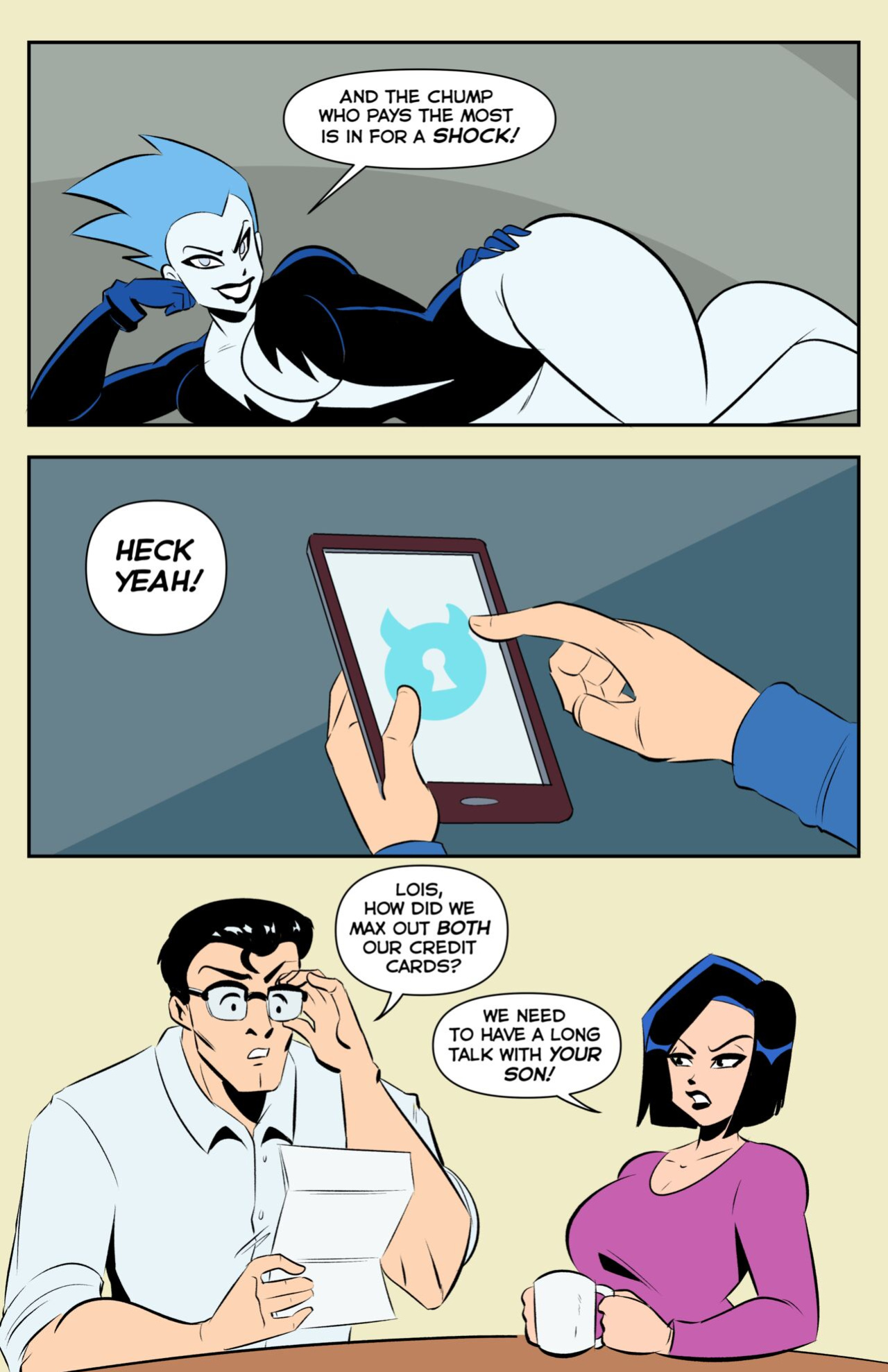 [Glassfish] Super Sons Shocking (Superman)