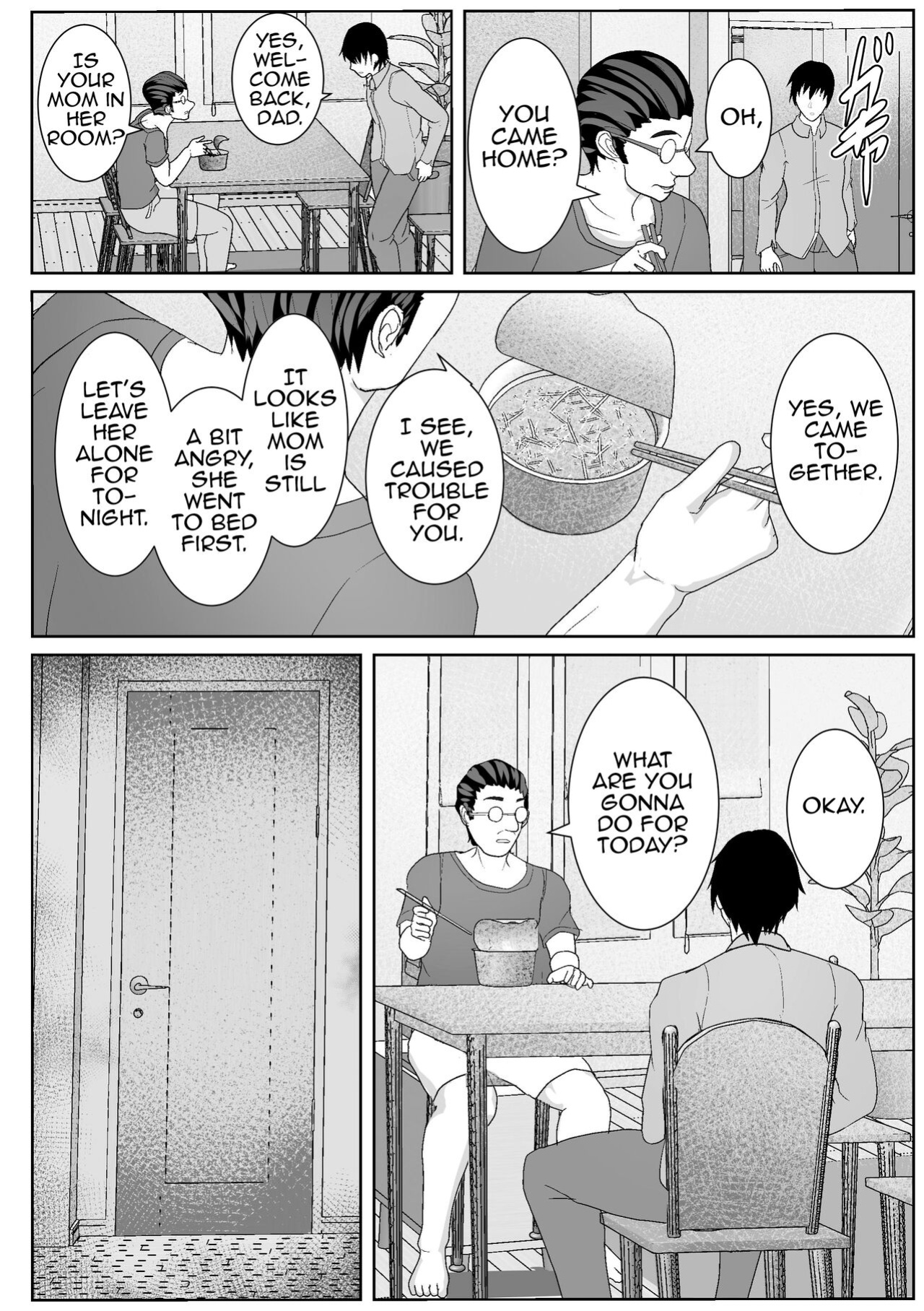 [Akikan (ox Akikan ox)] Iede Shite Kita Kaa-san ga Erosugiru | My Runaway Mom is Way Too Erotic [MrBubbles]