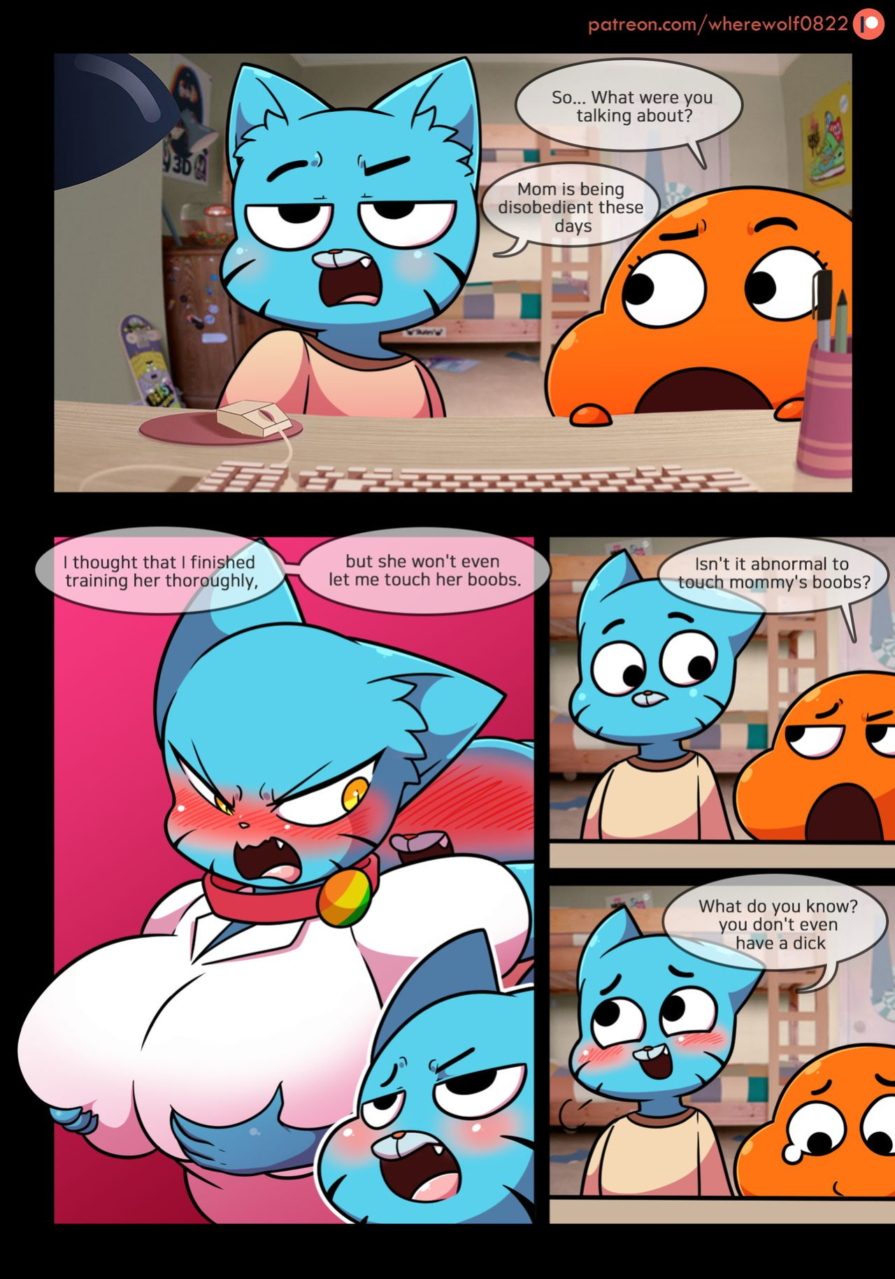 [WhereWolf] Lusting World of Nicole 1-8 [ENG]