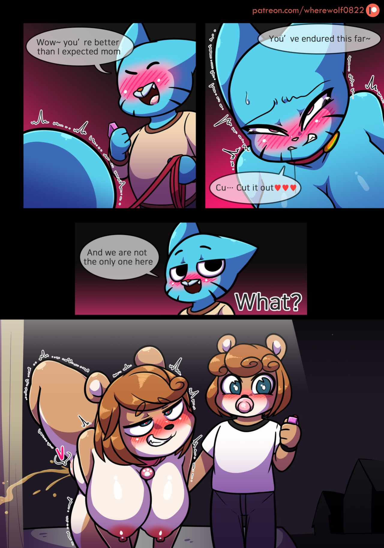 [WhereWolf] Lusting World of Nicole 1-8 [ENG]