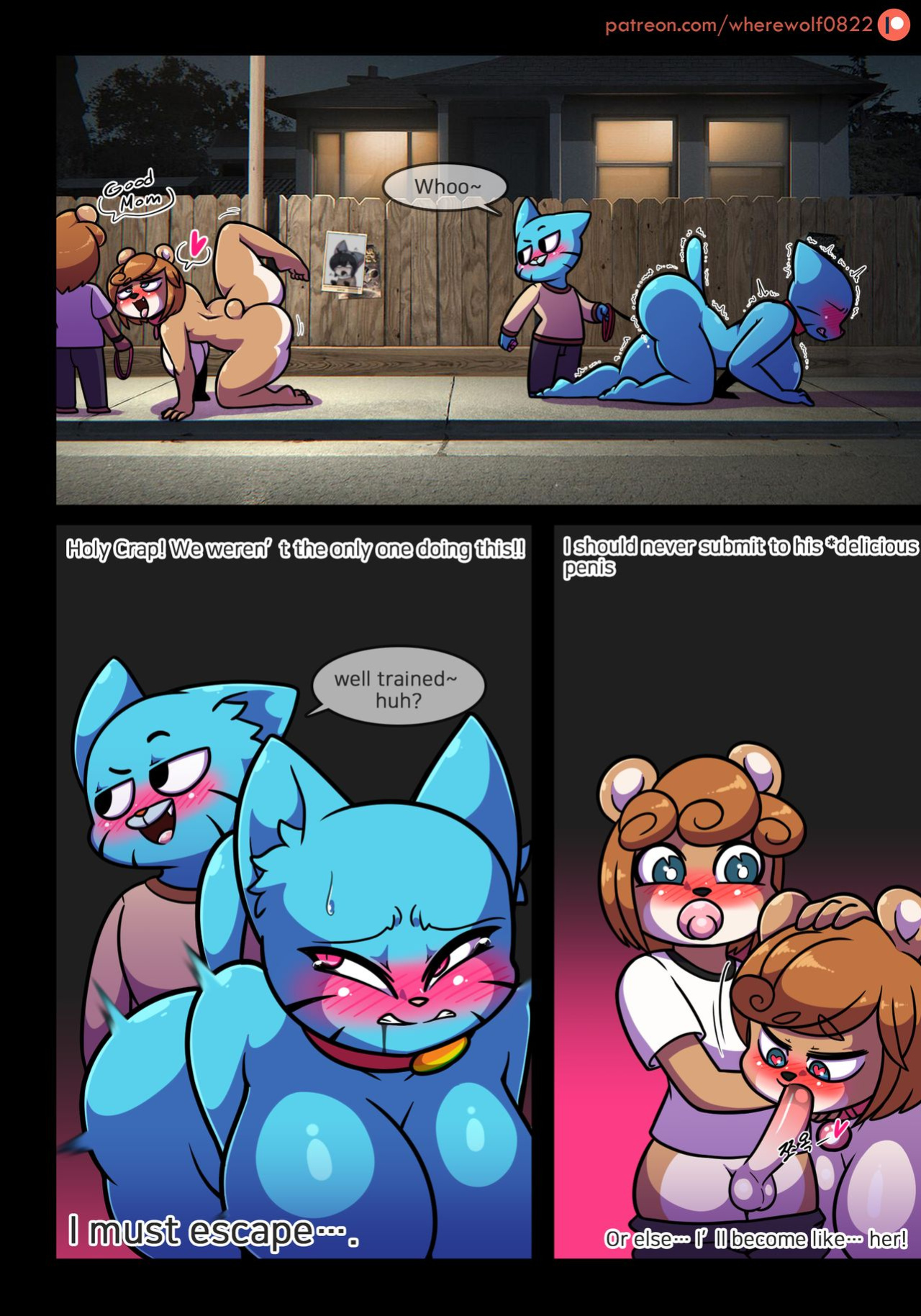 [WhereWolf] Lusting World of Nicole 1-8 [ENG]
