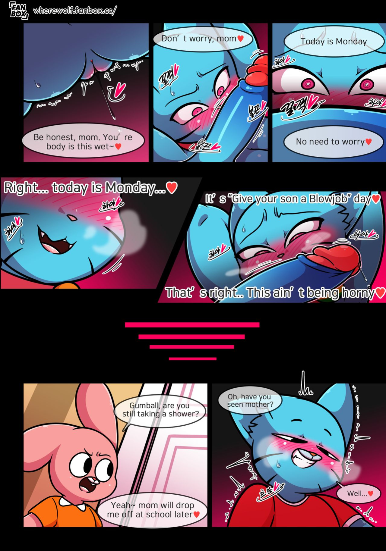[WhereWolf] Lusting World of Nicole 1-8 [ENG]