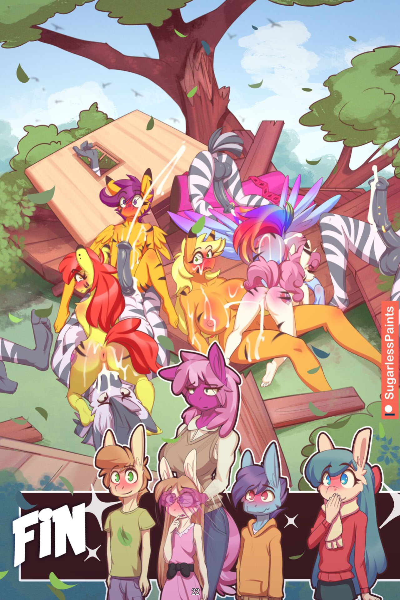 [Sugarlesspaints] Earning Your Stripes