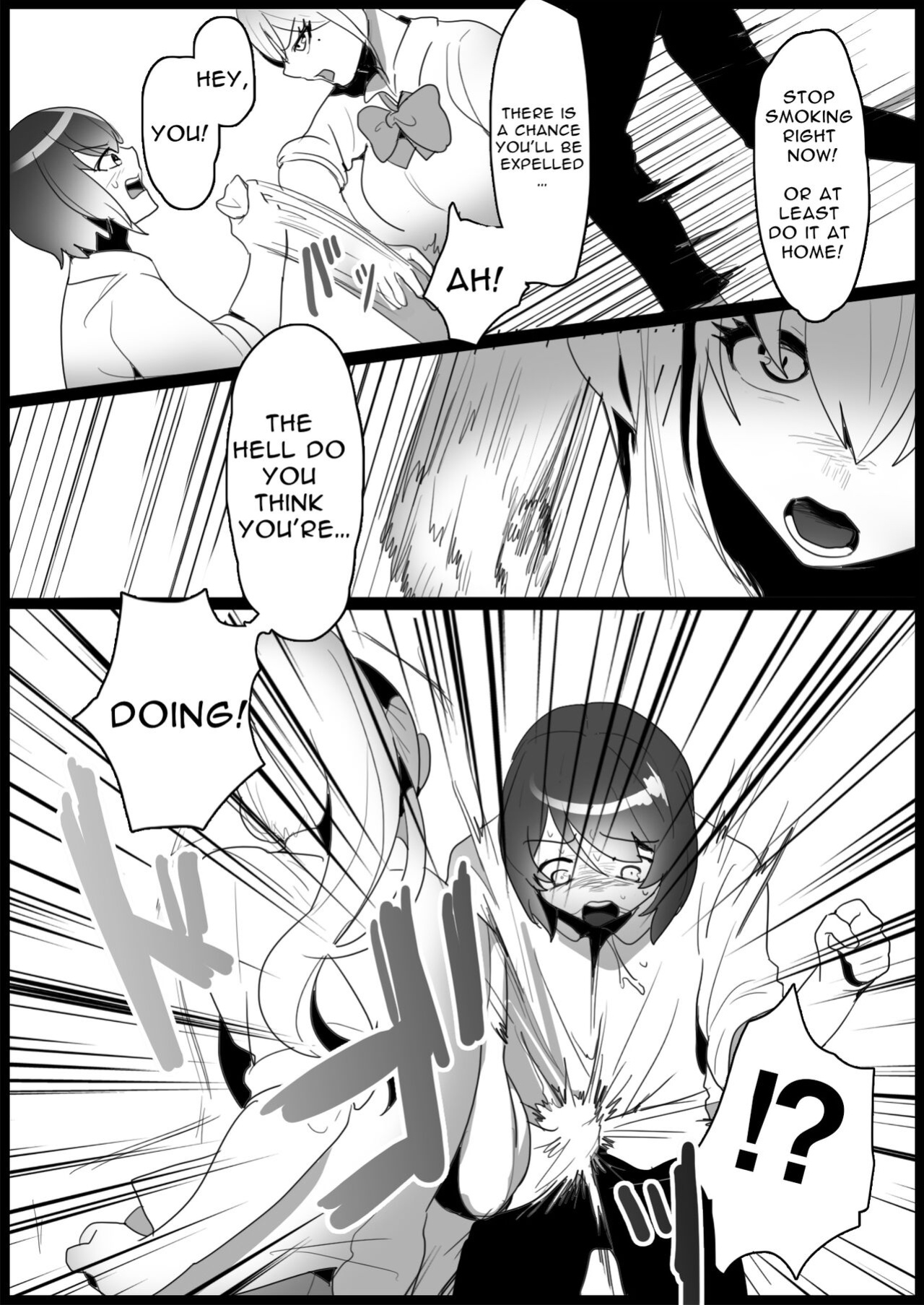 [Blitzkrieg, Toppogi] Bullied by delinquent gals