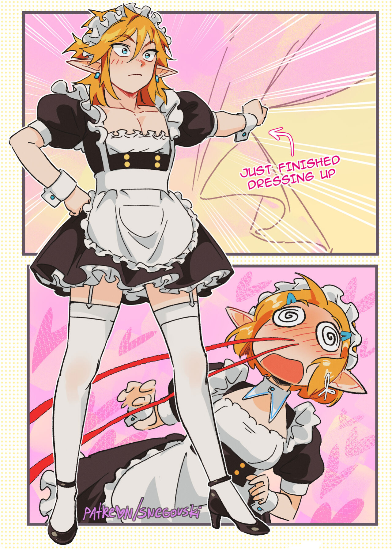 [Snegovski] Zelink Maid Cafe ☕️ (Tears of the Kingdom)