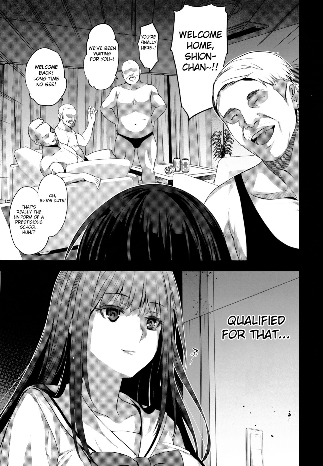 (C99) [Jingai Makyou (Inue Shinsuke)] Otonari no Nie Ni Chichi ni Enko o Shiirareru Osananajimi [Fated Circle]