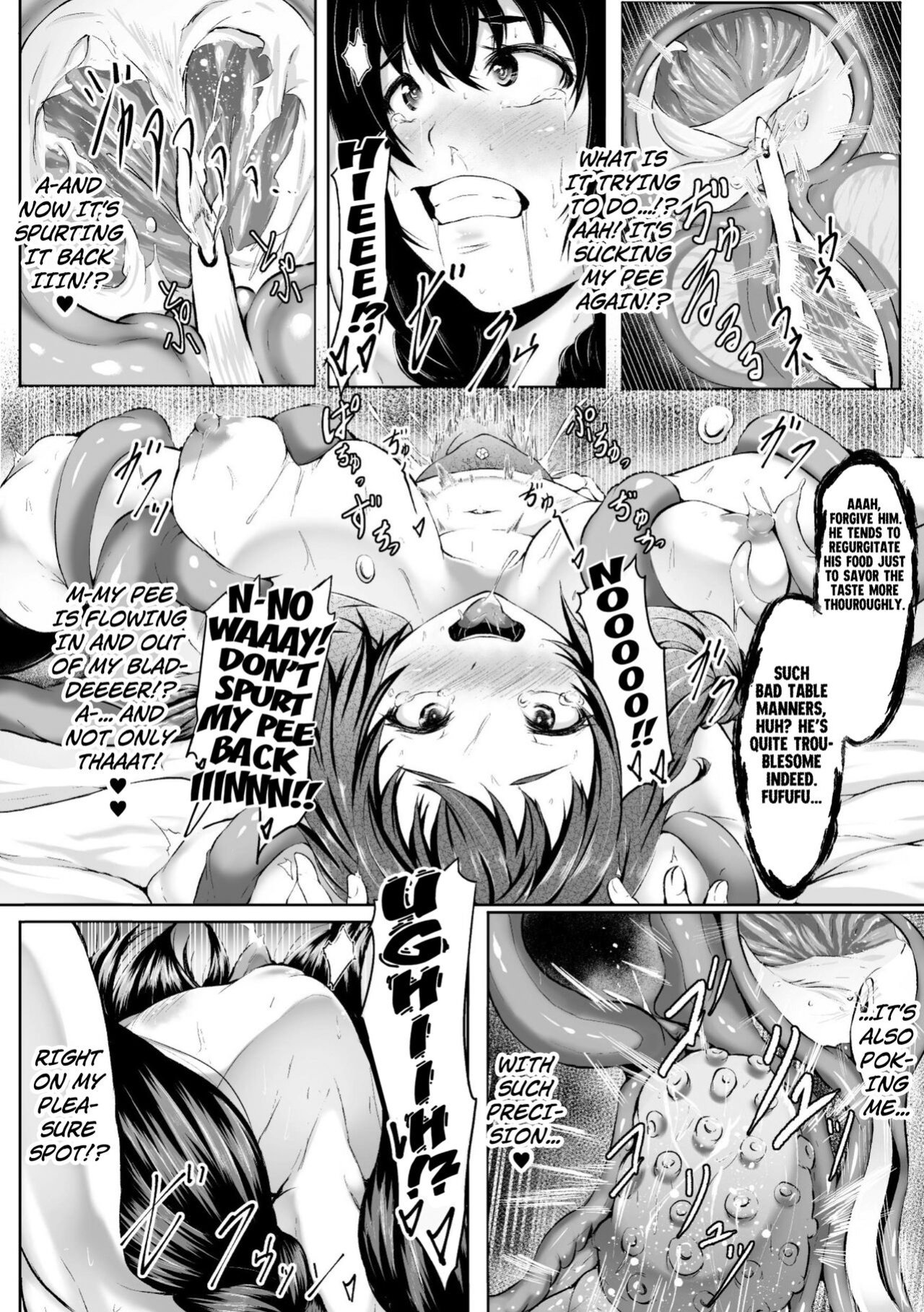 [Lorica] Taidou Suru Nanika | Something That's Moving in the Womb (2D Comic Magazine - Nyoudou Acme de Monzetsu Zecchou! Vol. 2) [Kuraudo]