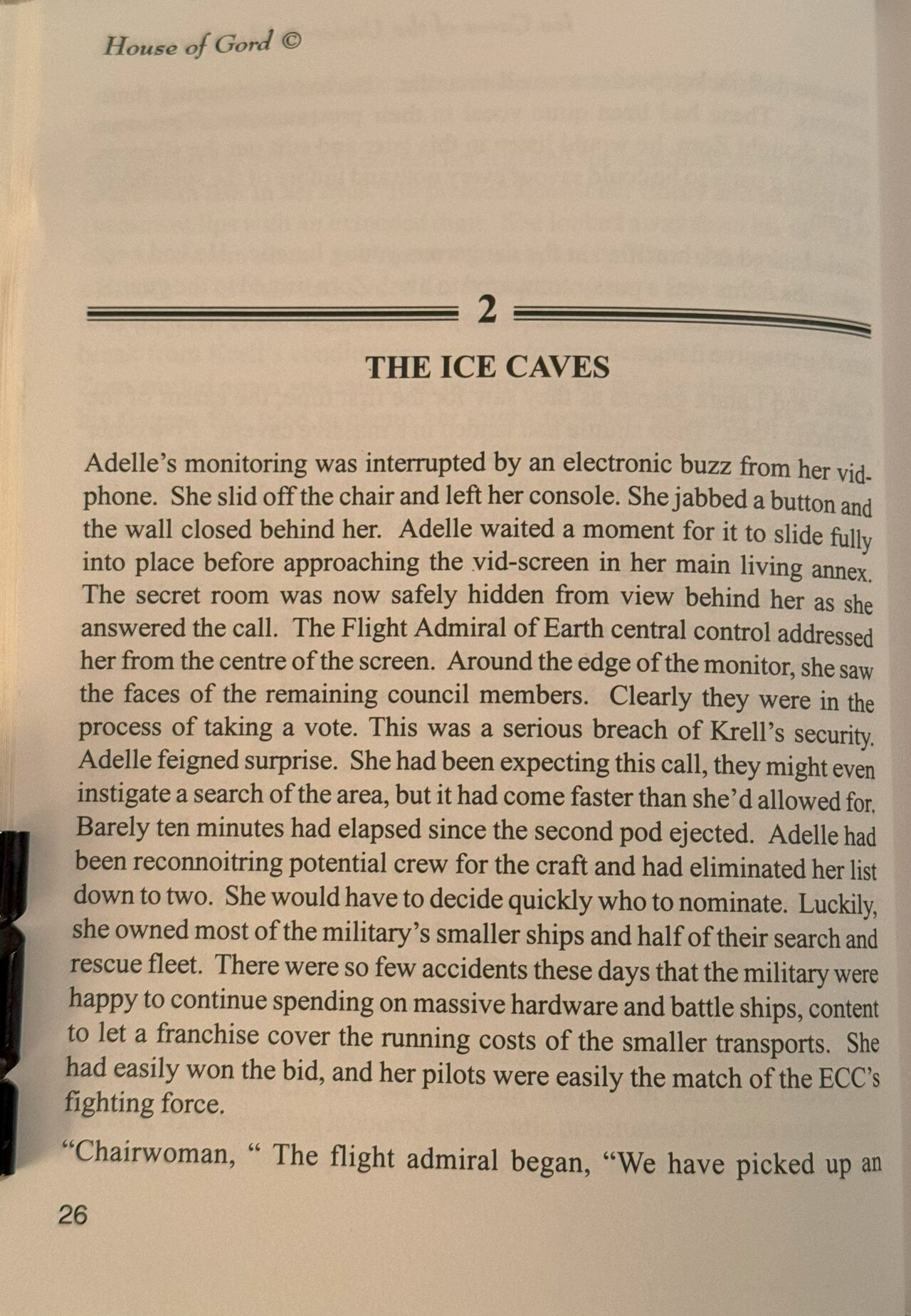 House of Gord BD-030 - Ice Caves of the Under-City (full text)