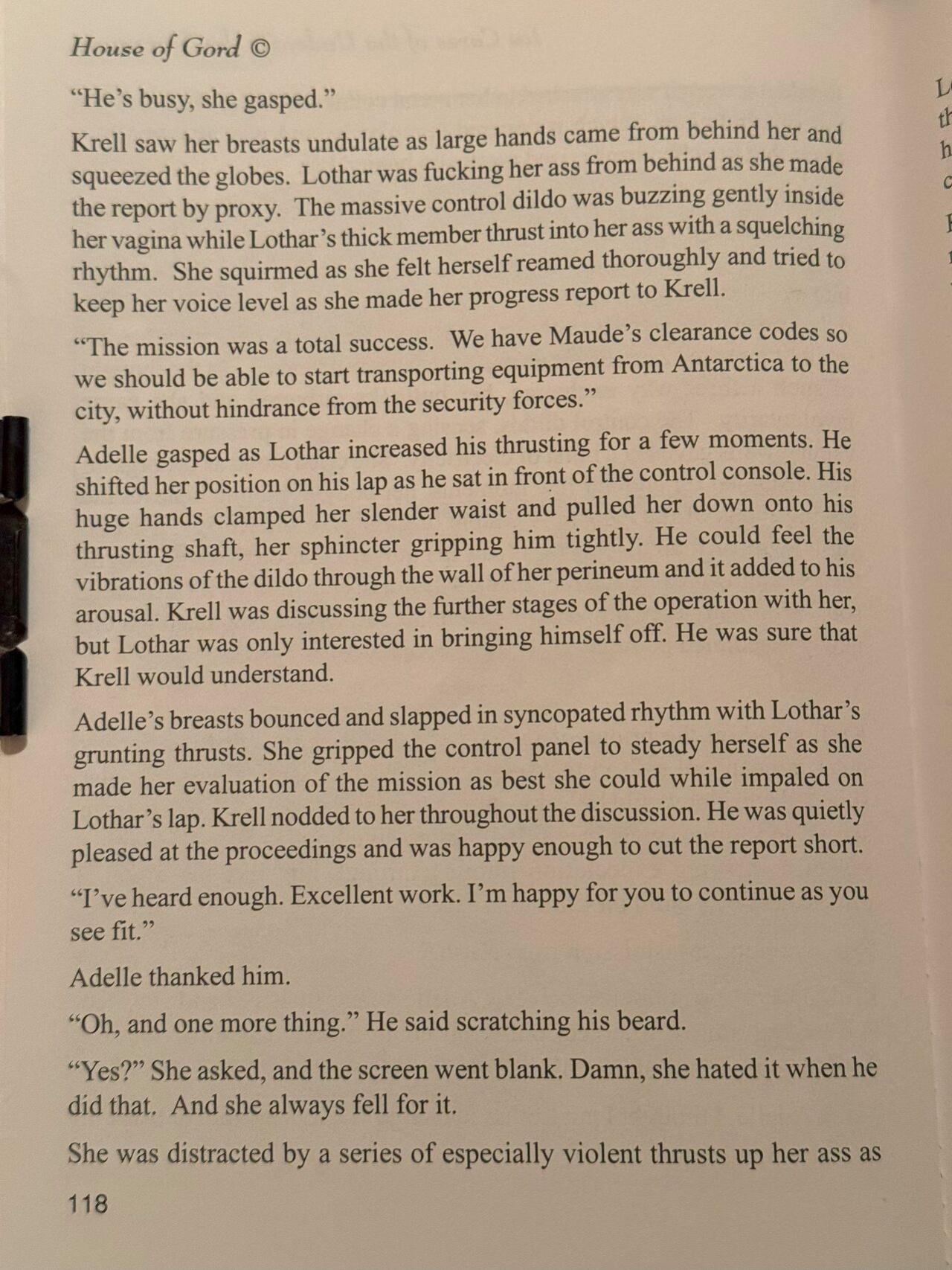 House of Gord BD-030 - Ice Caves of the Under-City (full text)