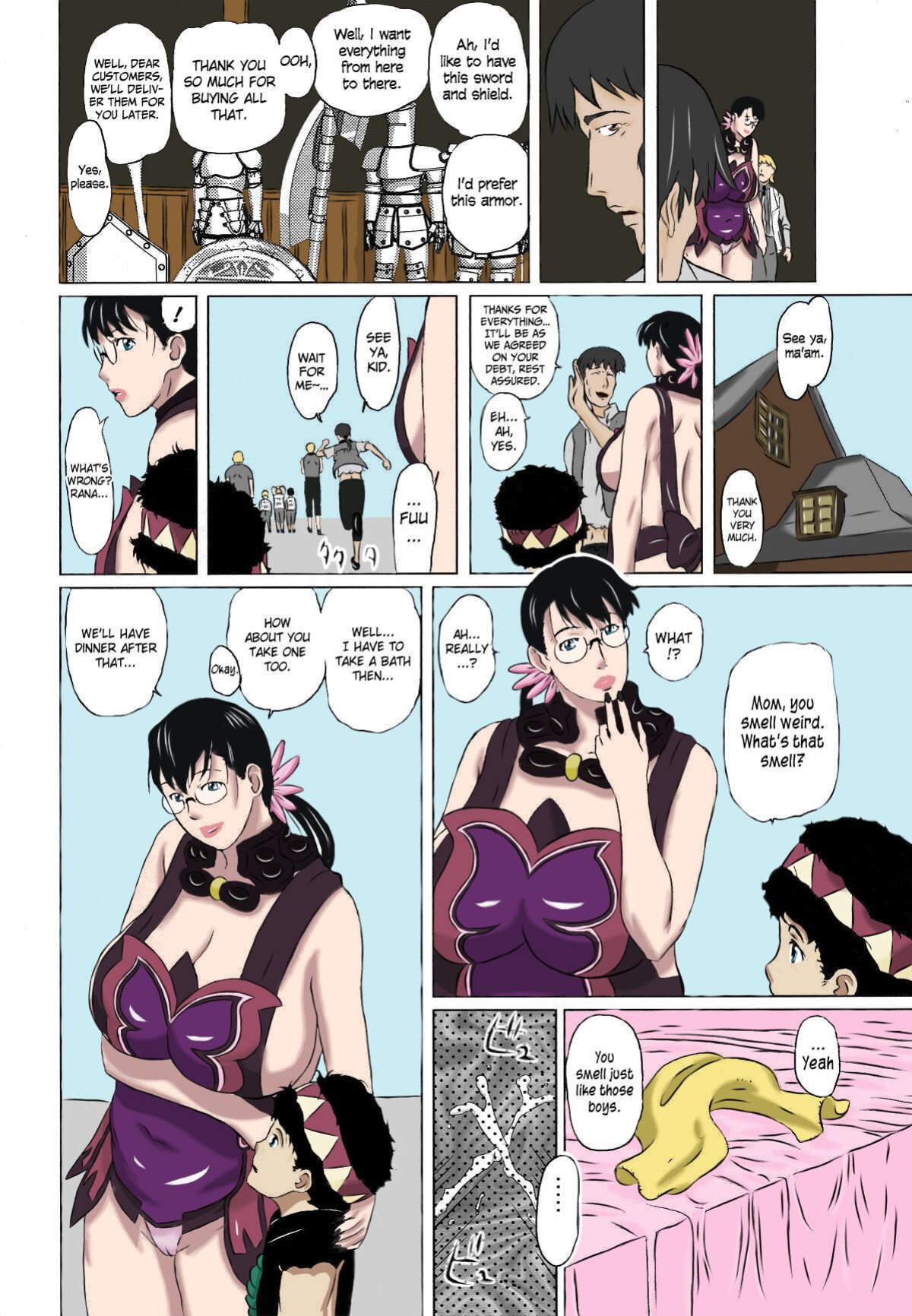 [Shiawase Pullin Dou (Ninroku)] Cattleya, Package Meat (Queen's Blade) [Color] [Edited] [Uncensored]
