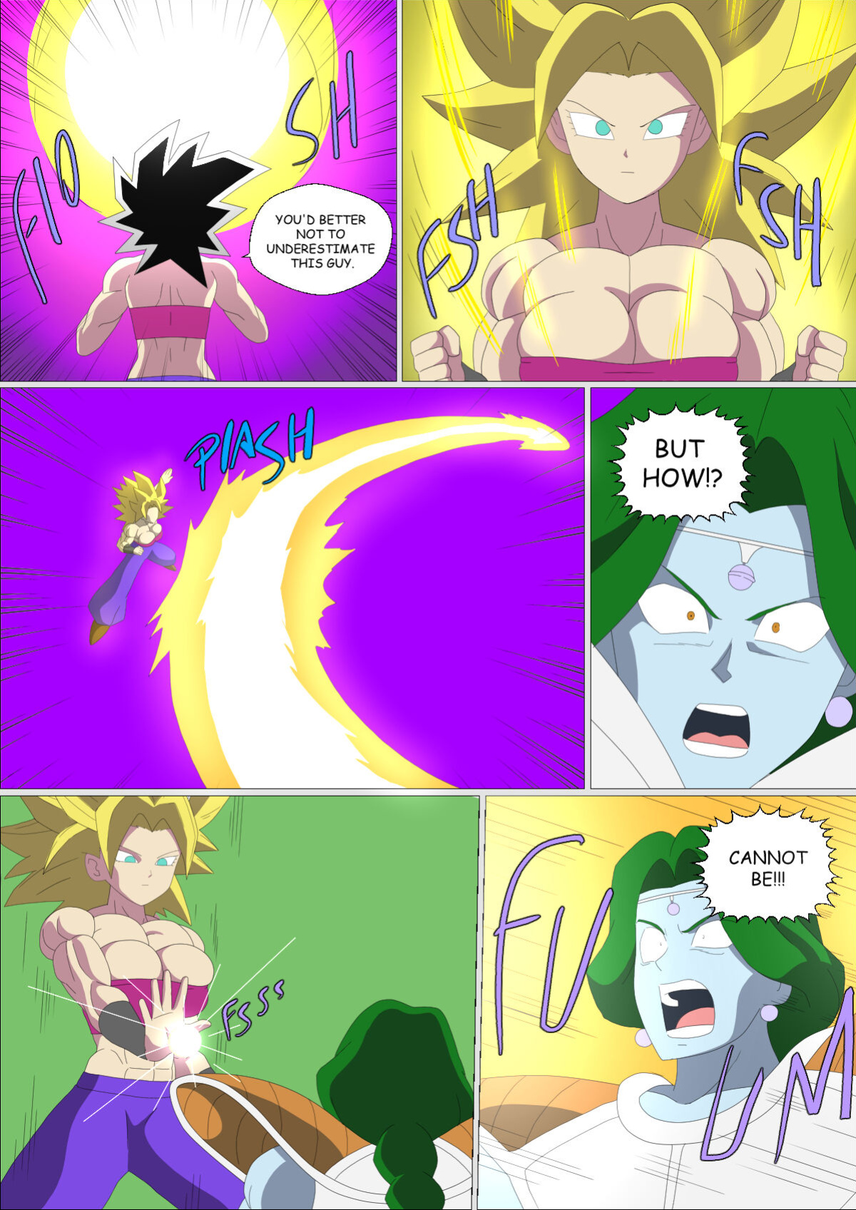 [Zetarok] Caulifla x Bulma (Standard-Definition)