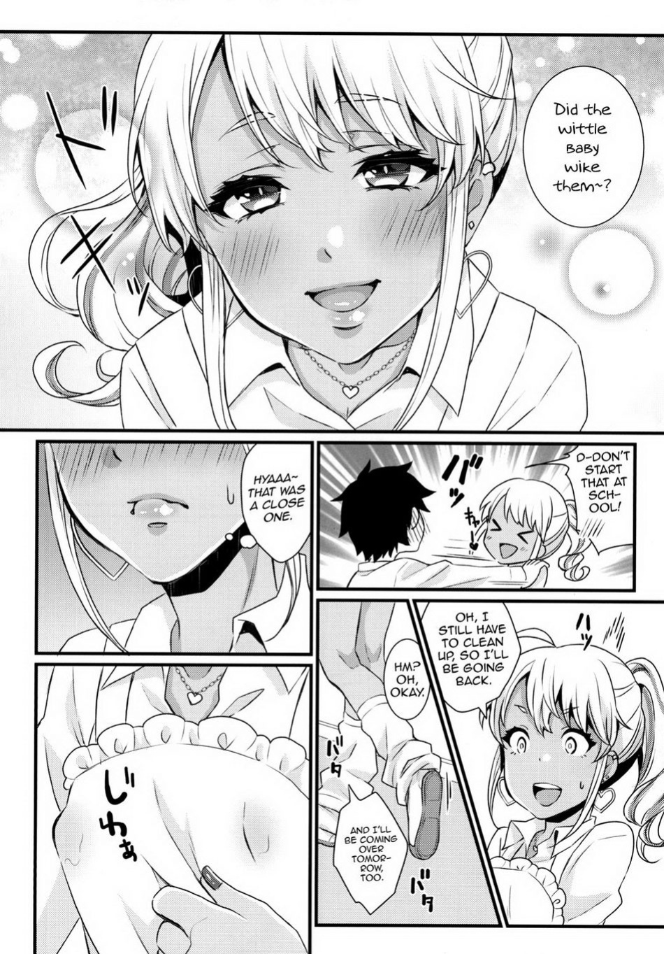 [Akaeboshi (Binto)] Junyuu Surussu! – Kuro Gyaru Otokonoko Mama 2 – [Eng]