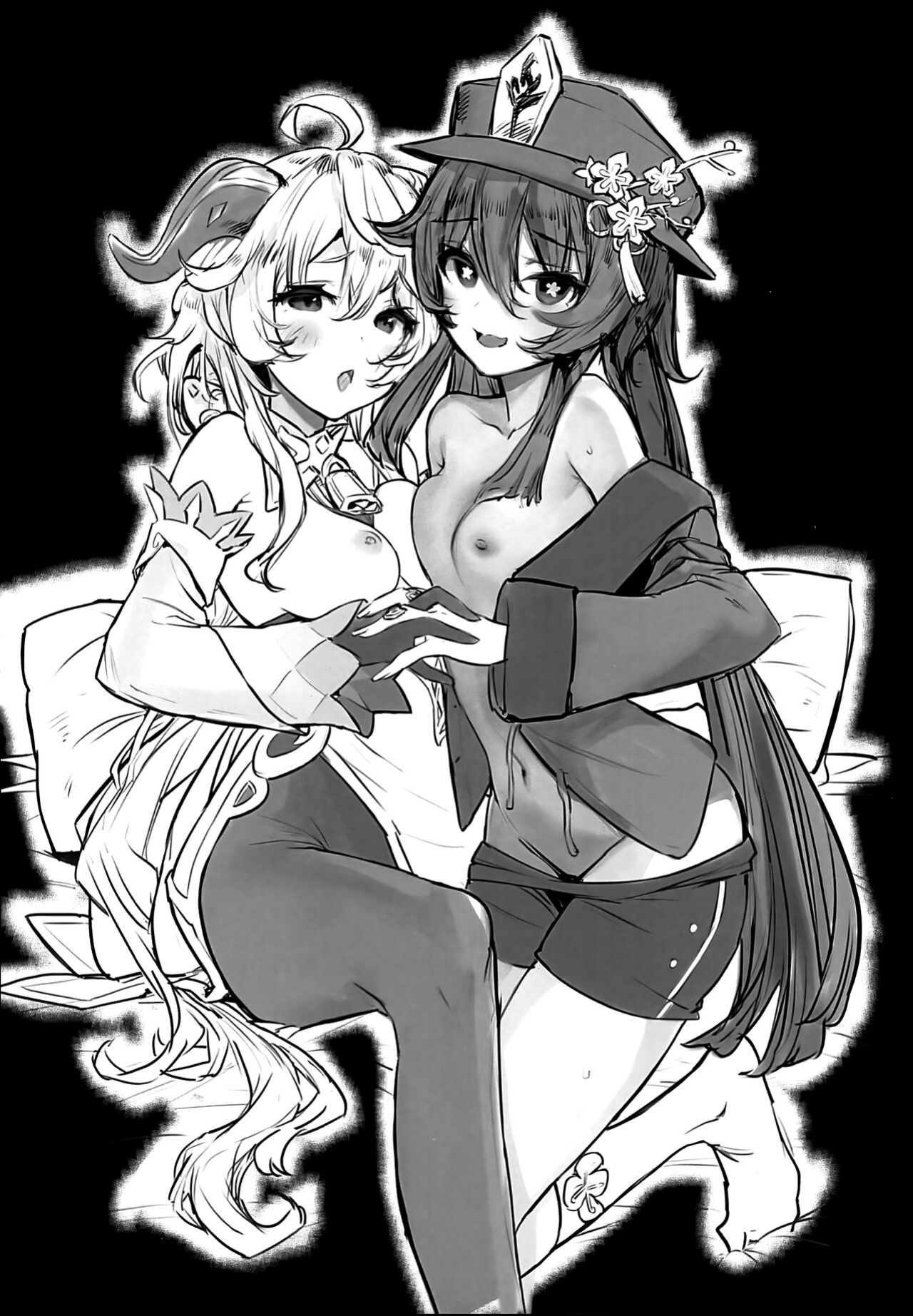(C102) [bannoutumayoujiire (Bitou)] Ganyu Zangyouchuu 2 (Genshin Impact)