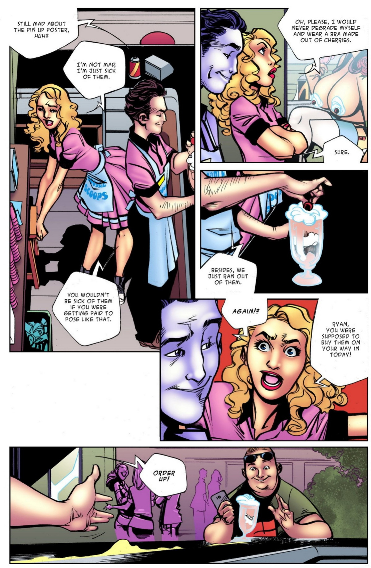BotComics - Spells R Us, Cherie on top