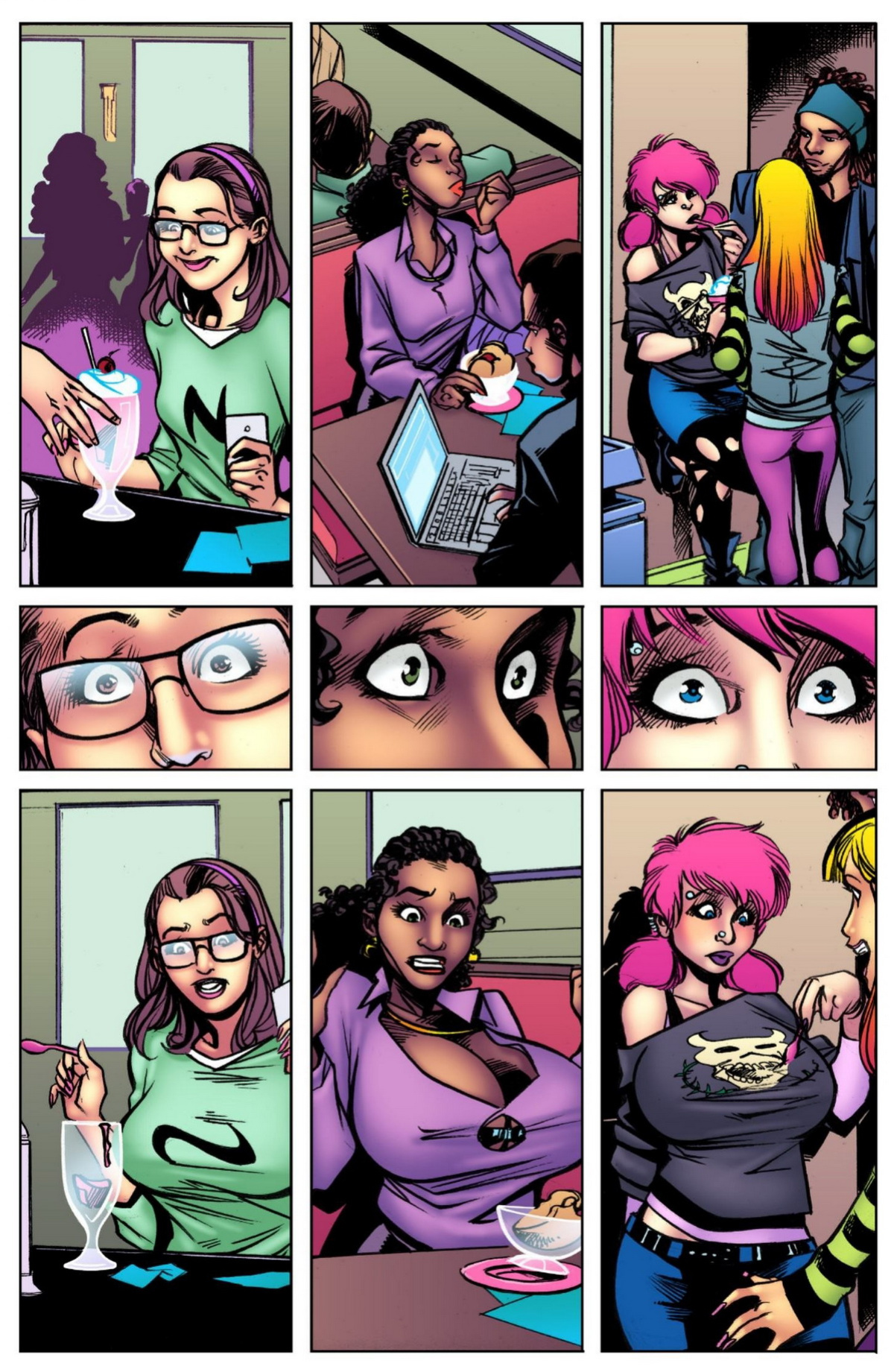 BotComics - Spells R Us, Cherie on top