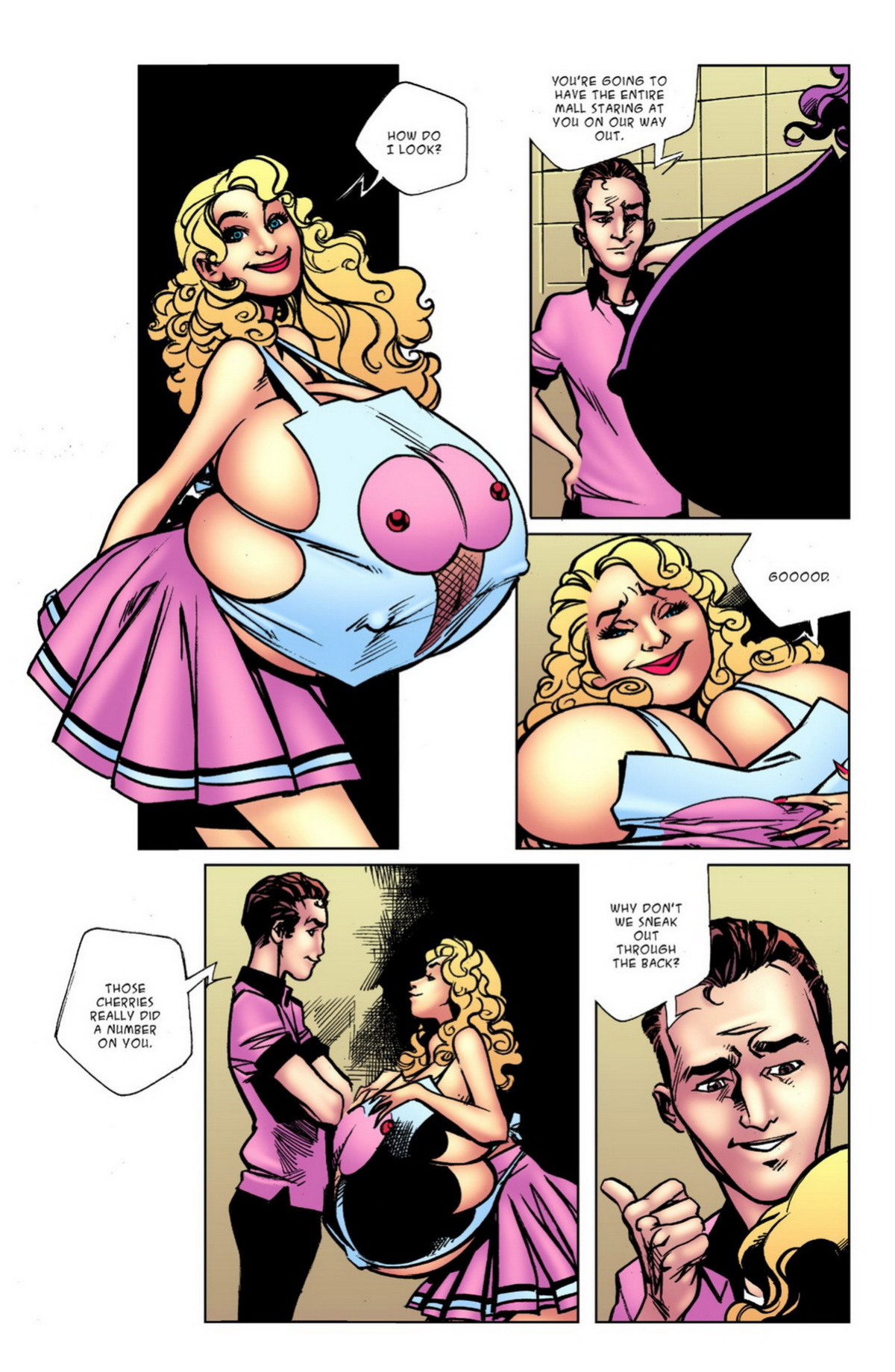 BotComics - Spells R Us, Cherie on top