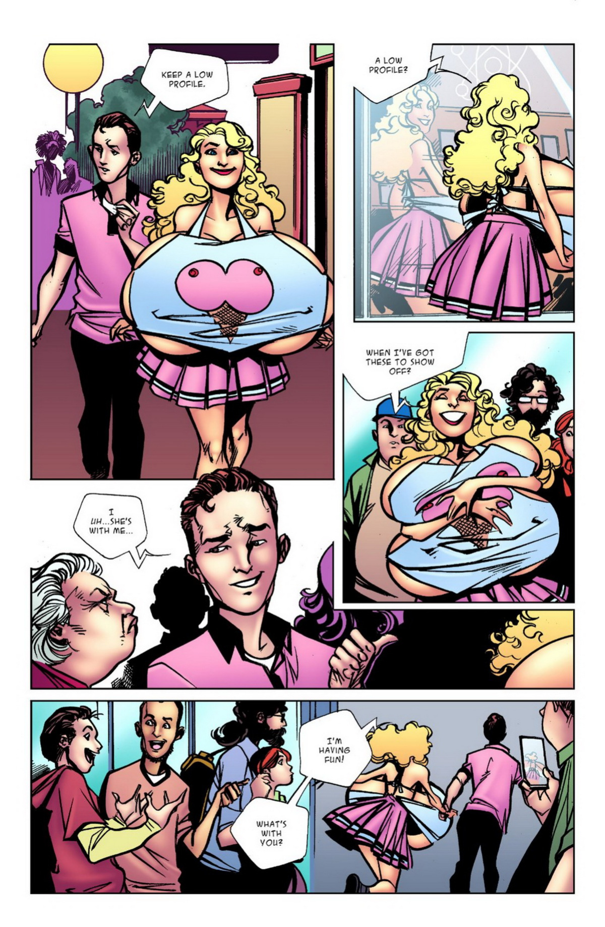 BotComics - Spells R Us, Cherie on top
